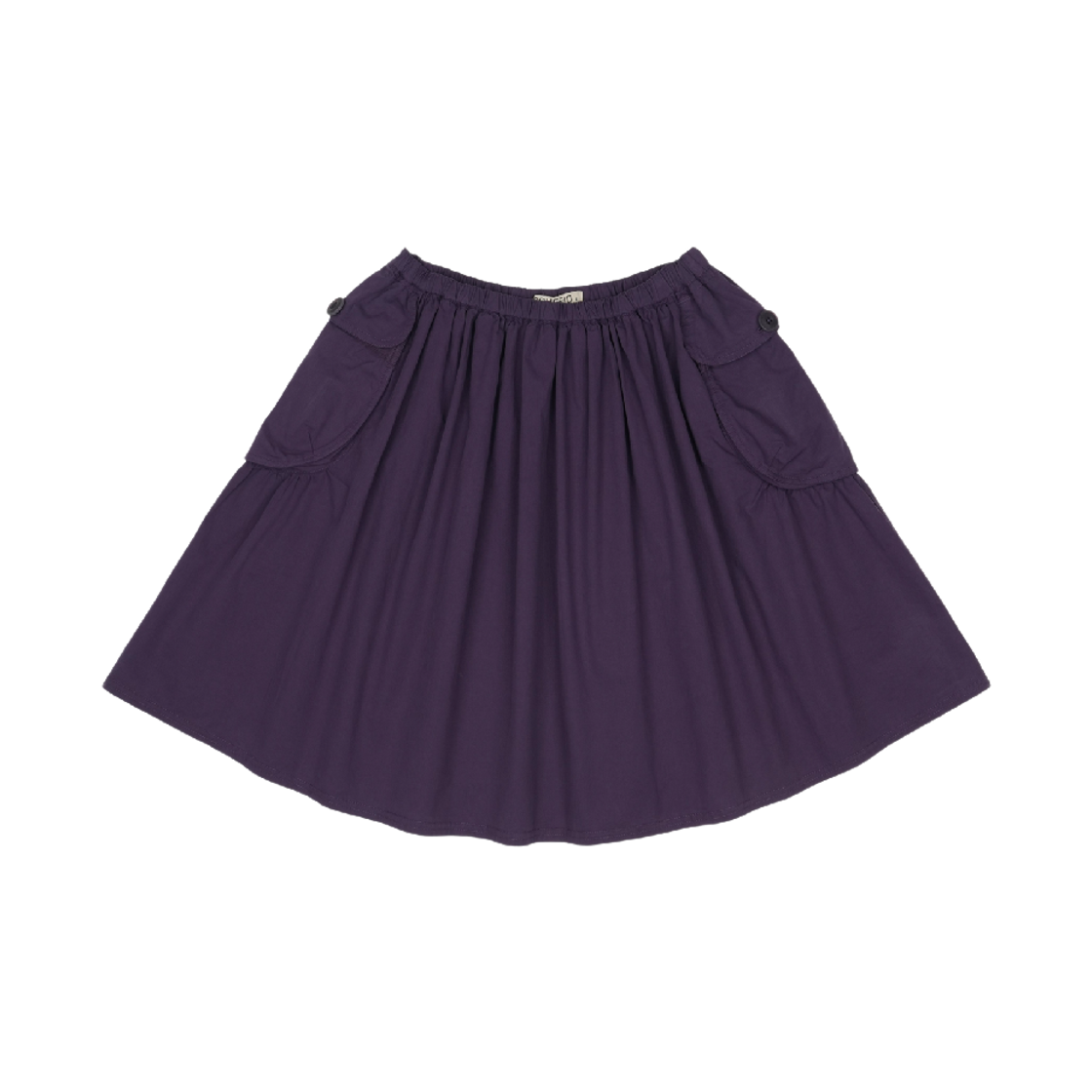 코이세이오 빅 포켓 셔링 스커트 퍼플(COYSEIO Big Pocket Shirring Skirt Purple)