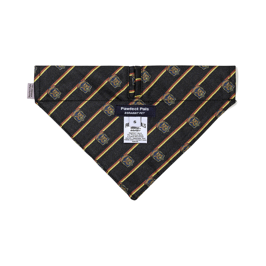 비에스래빗 펫 넥 스카프 블랙(Bsrabbit Pet Neck Scarf Black) - 3