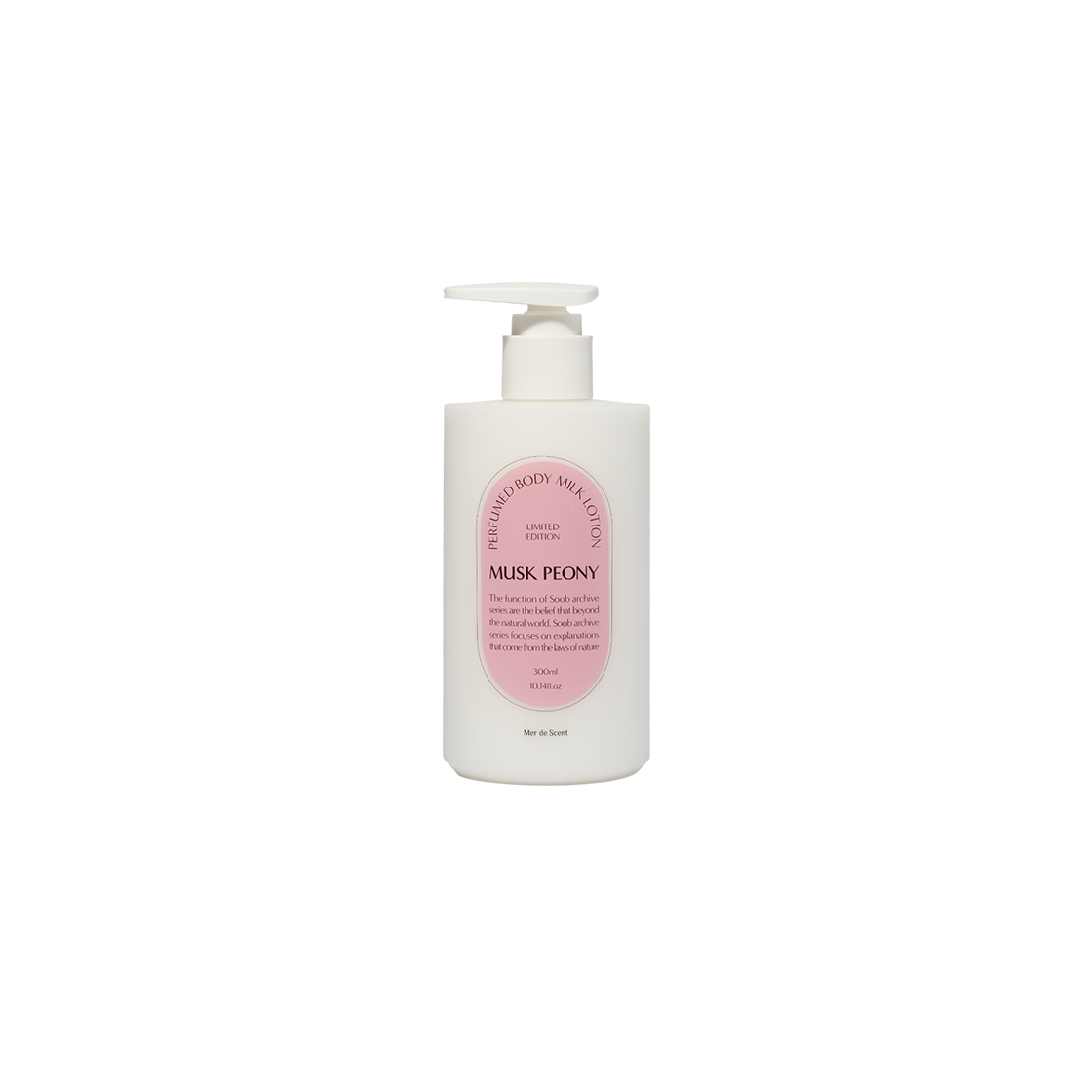 메르디센트 머스크피오니 퍼퓸드 바디 밀크로션 300ml(Merdescent MuskPeony Pefumed Body Milk Lotion 300ml)