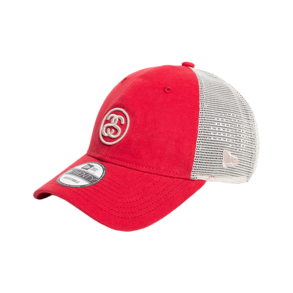 스투시 뉴에라 9Twenty SS 링크 트러커 레드(Stussy New Era 9Twenty SS Link Trucker Red) - 2