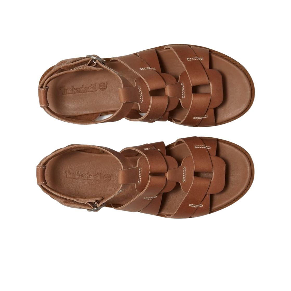 (W) 팀버랜드 칼리스타 베이 피셔맨 샌들 브라운((W) Timberland Calista Bay Fisherman Sandals Brown) - 2