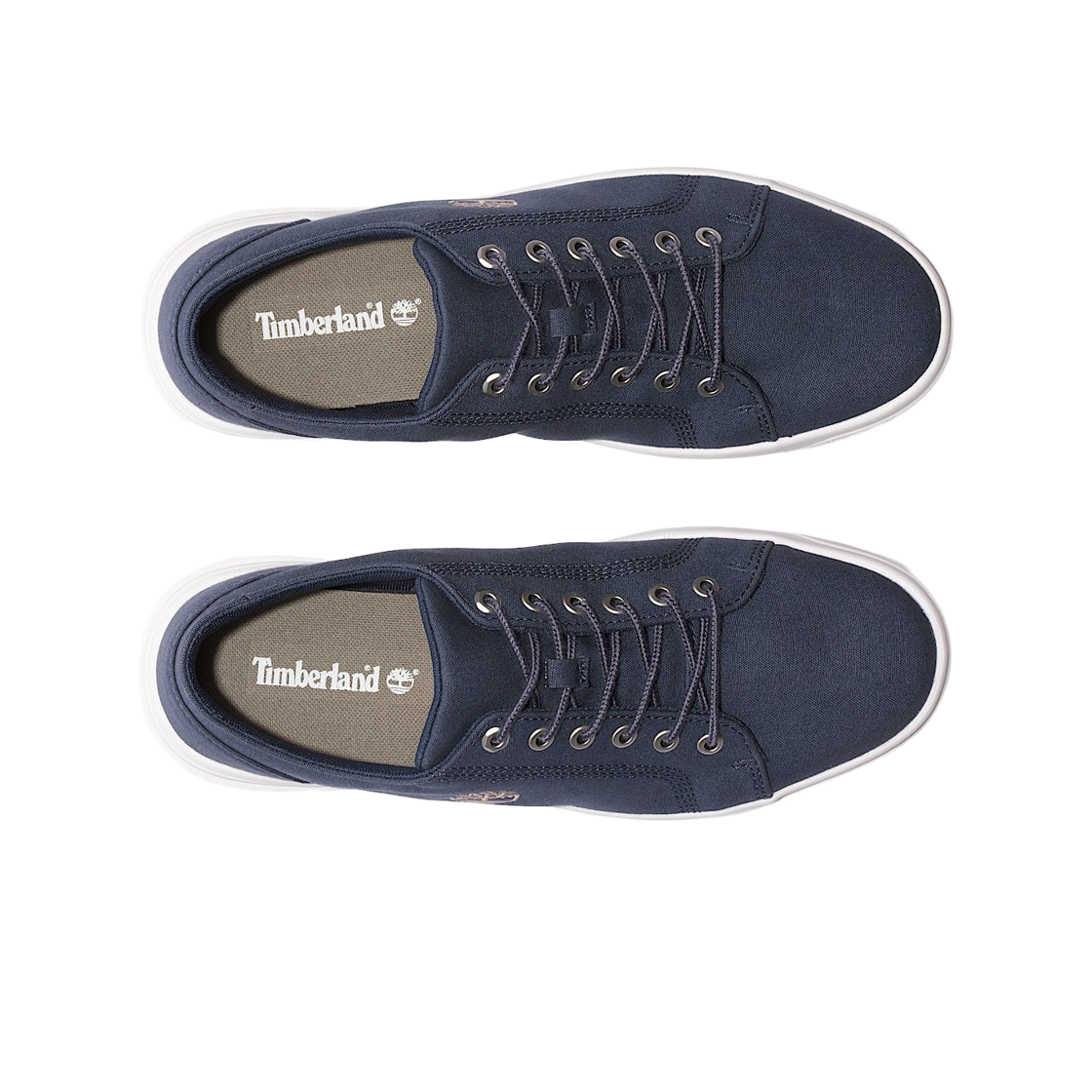 팀버랜드 세네카 베이 캔버스 스니커즈 다크 블루(Timberland Seneca Bay Canvas Sneakers Dark Blue) - 2