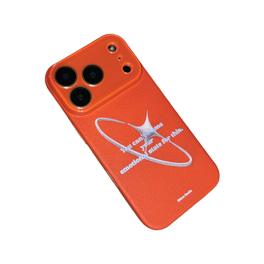 블레임스튜디오 레터링 오렌지 스타 케이스(BLAMESTUDIO lettering star orange case) - 3