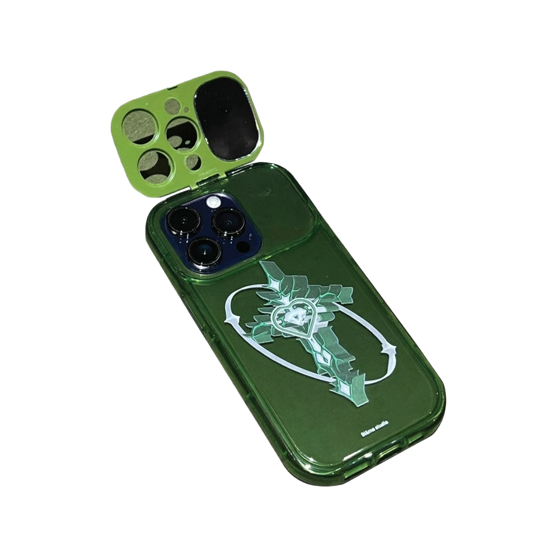 블레임스튜디오 그린 크로스 러브 케이스(BLAMESTUDIO Green Cross love case) - 2