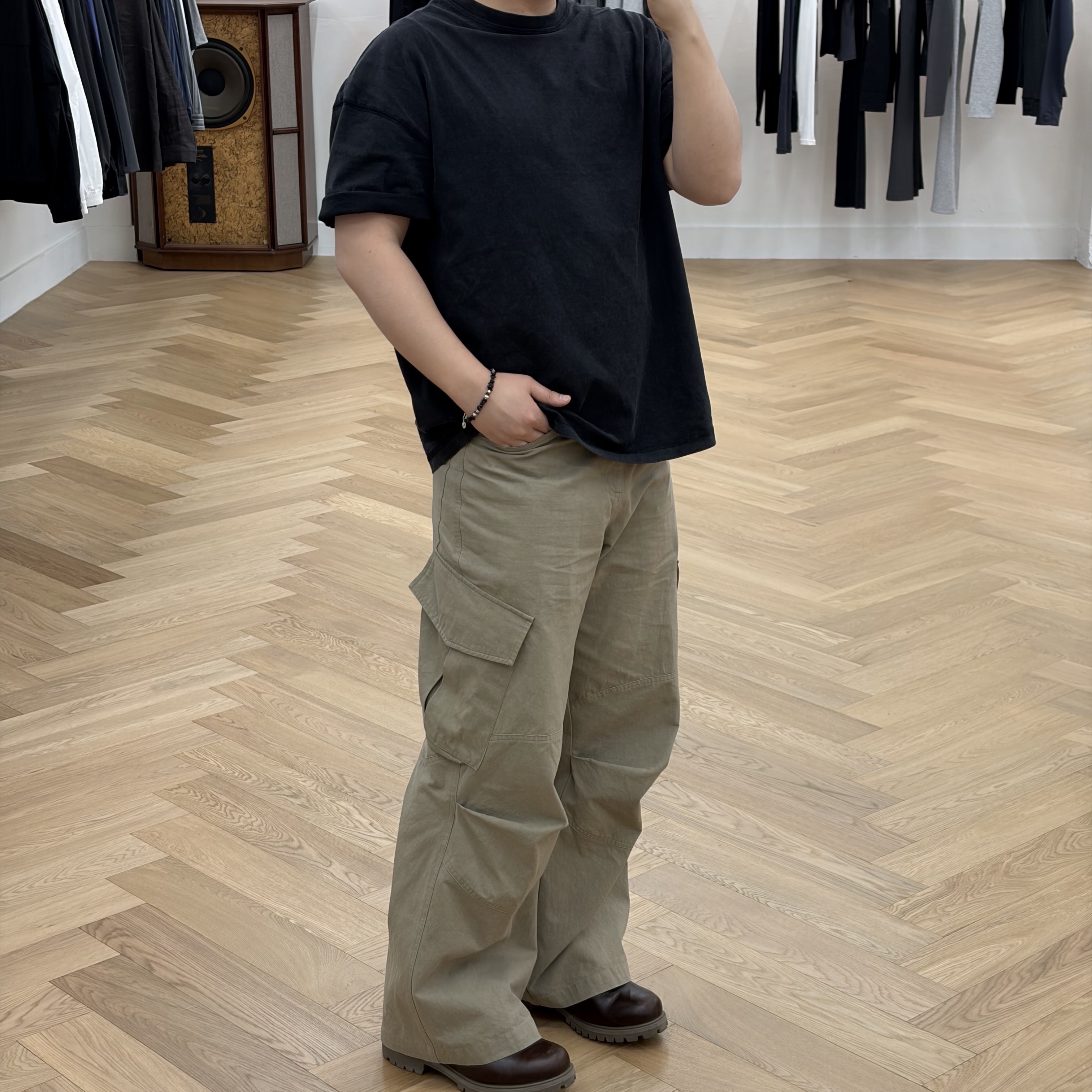 Timberland Classic 3-Eye Boat Shoes Brown - Wide 착용 스타일 - 1