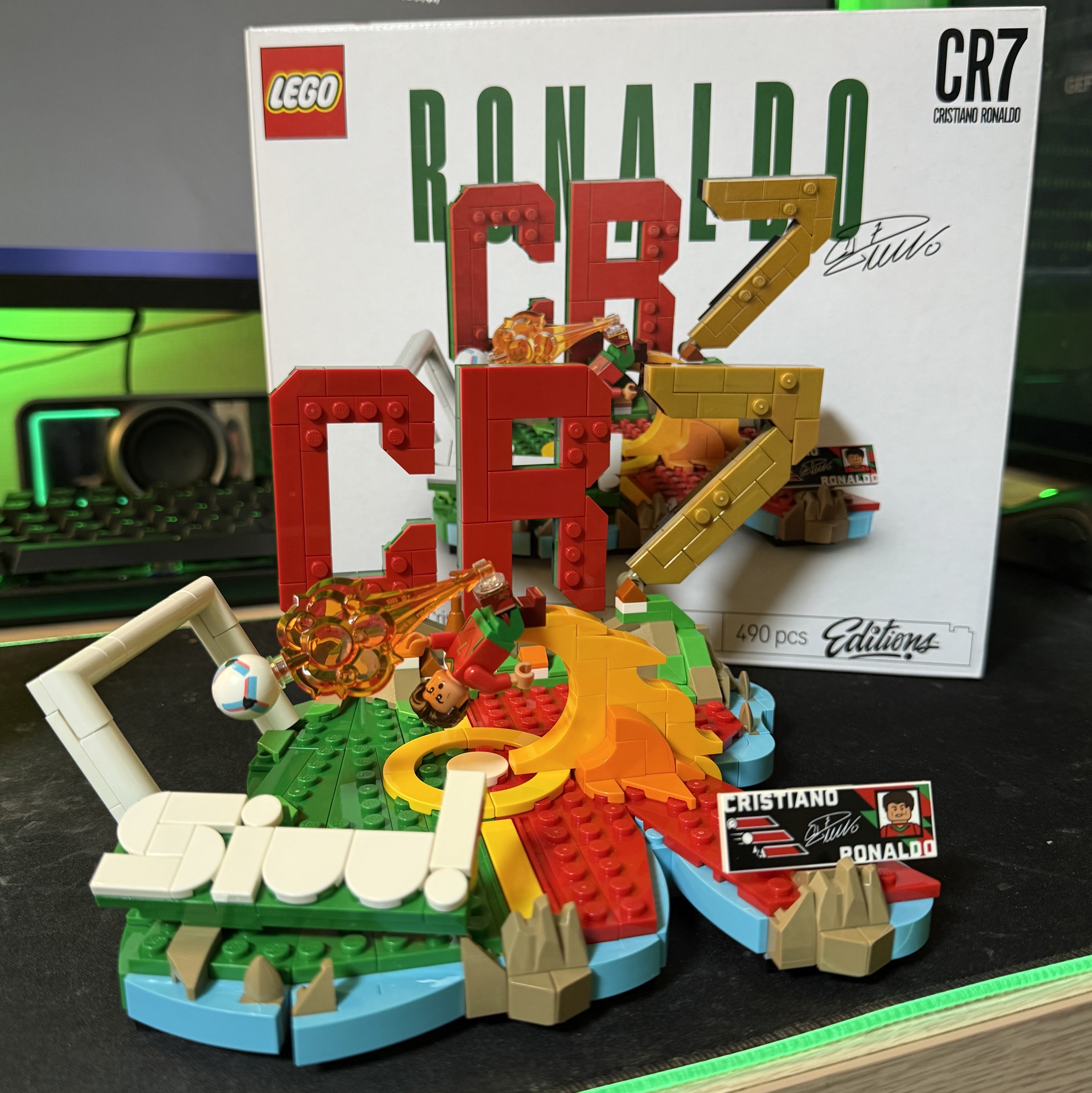 Lego Editions Cristiano Ronaldo – Soccer Highlights 착용 스타일 - 1