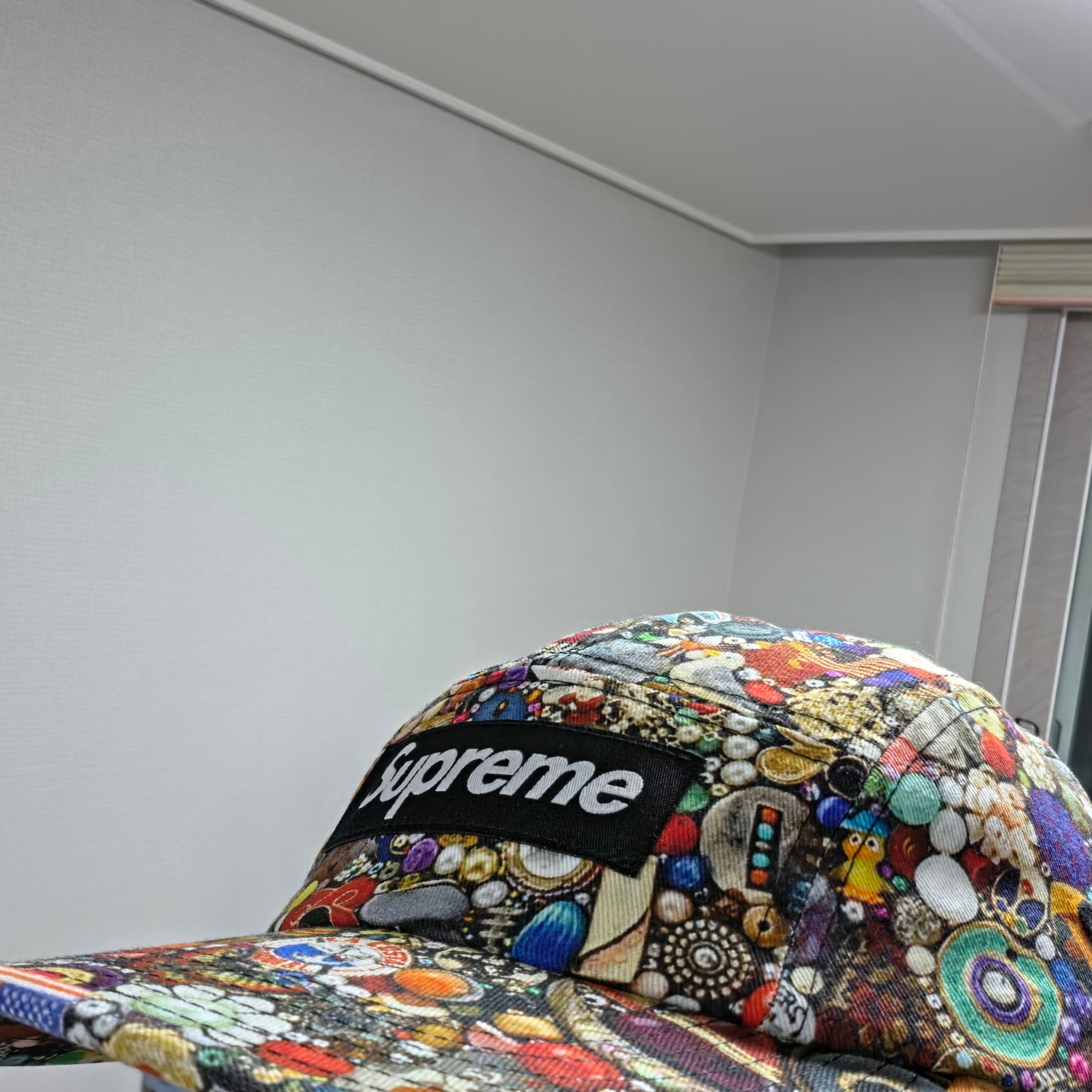 Supreme x Mike Kelley Camp Cap Multicolor - 26SS 착용 스타일 - 2