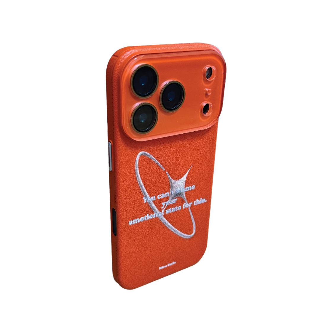 블레임스튜디오 레터링 오렌지 스타 케이스(BLAMESTUDIO lettering star orange case)
