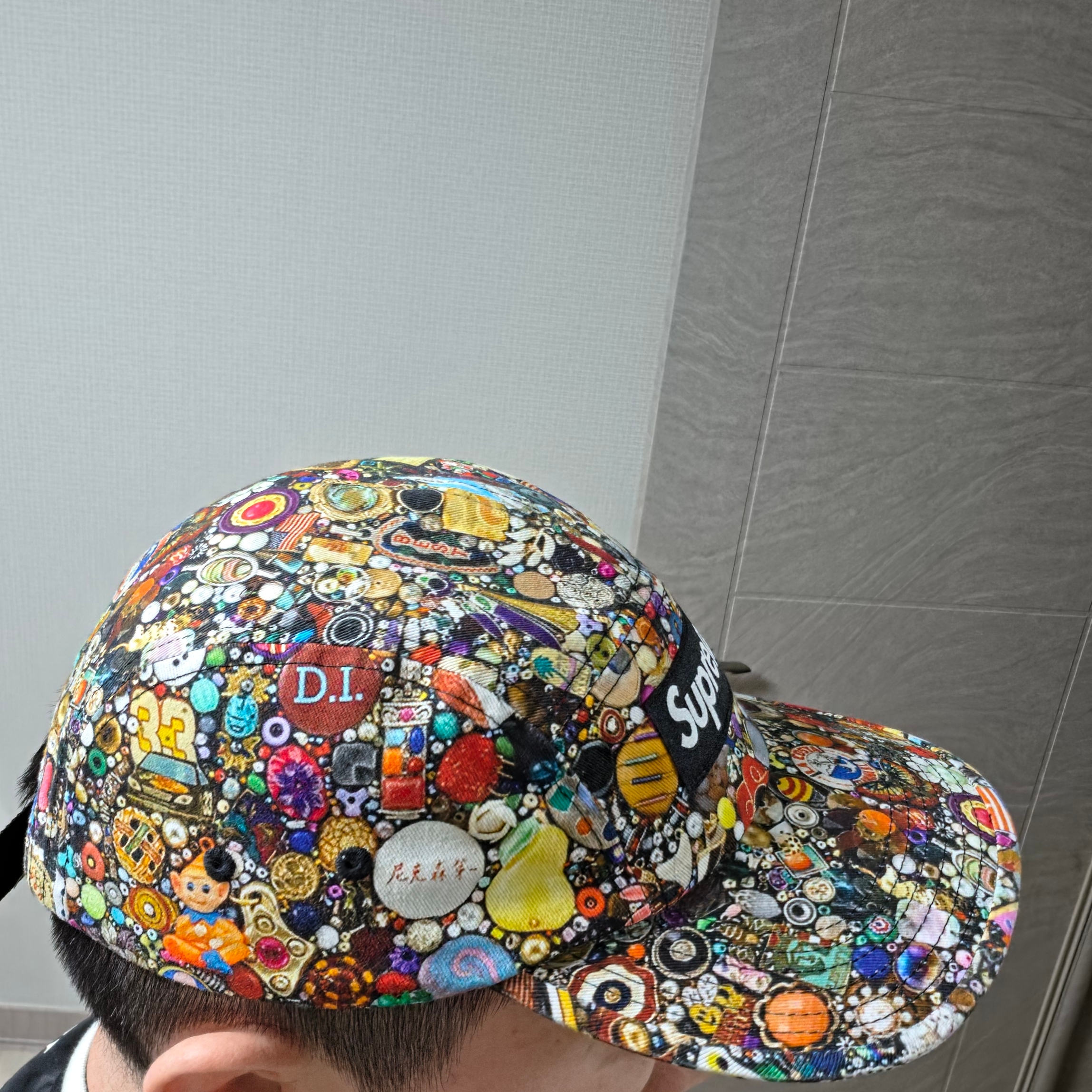 Supreme x Mike Kelley Camp Cap Multicolor - 26SS 착용 스타일 - 4