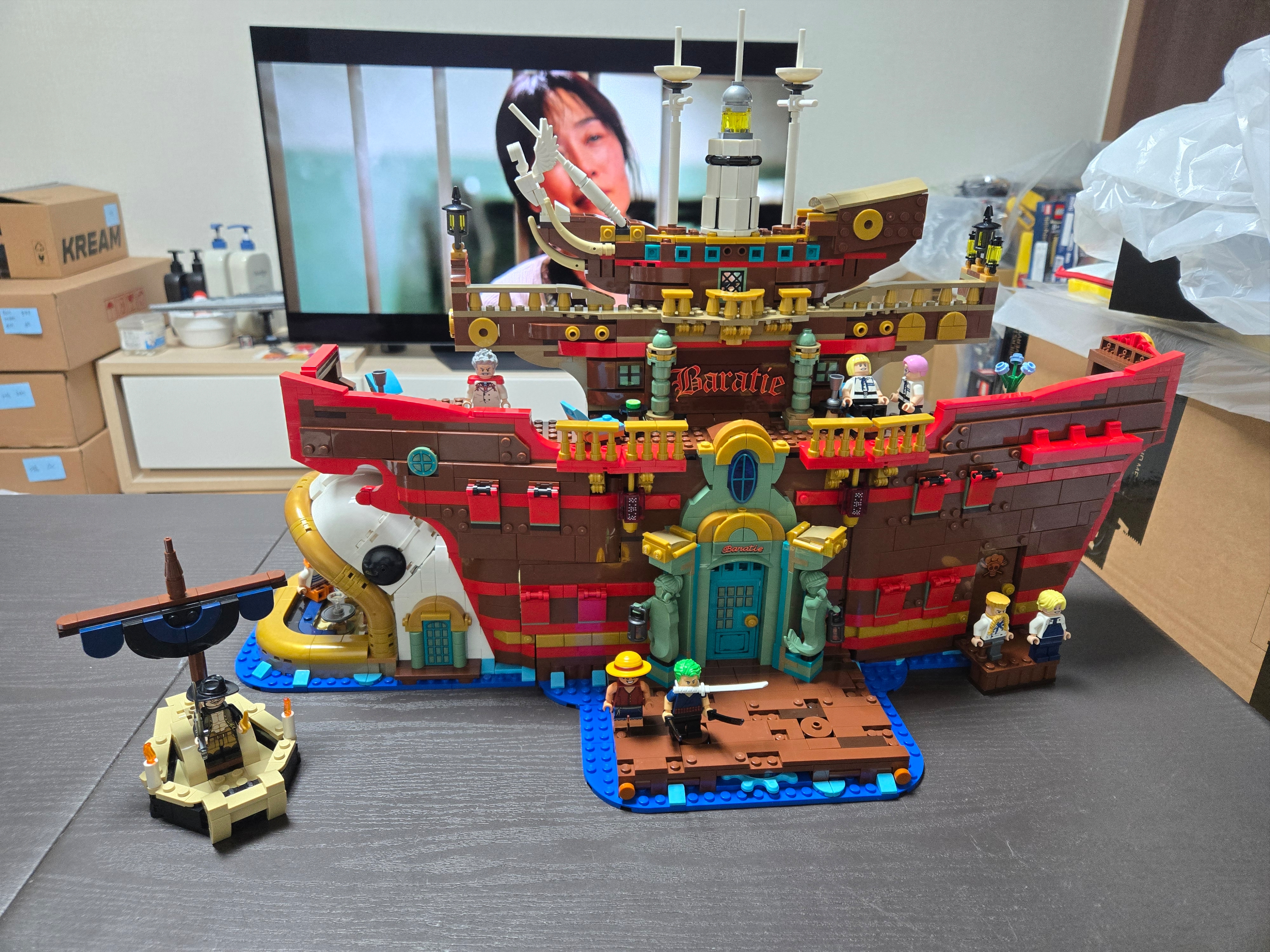 Lego One Piece The Baratie Floating Restaurant 착용 스타일 - 1