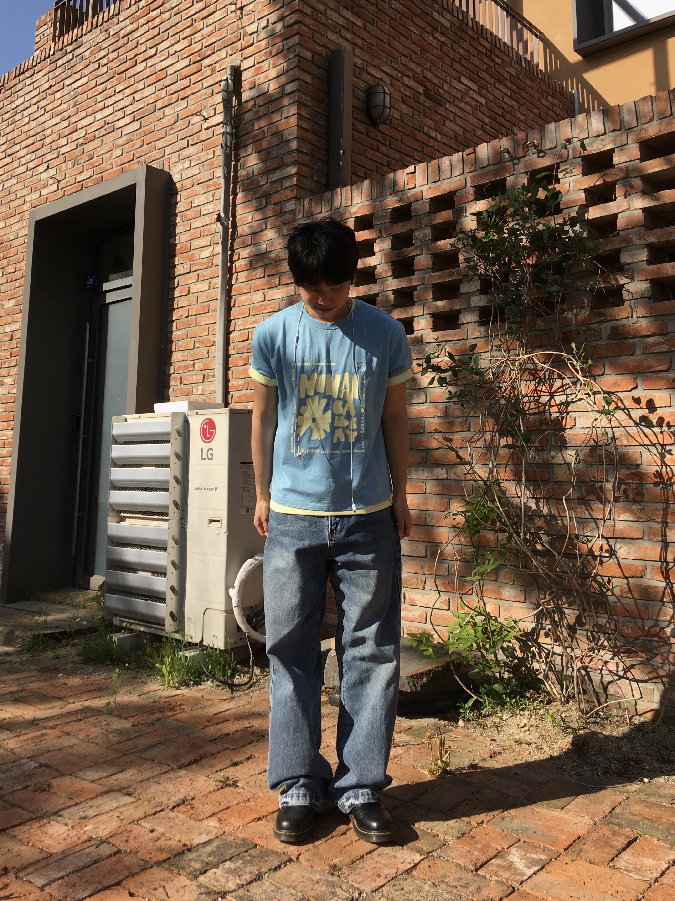 Dr. Martens 1461 Smooth Black 착용 스타일 - 4