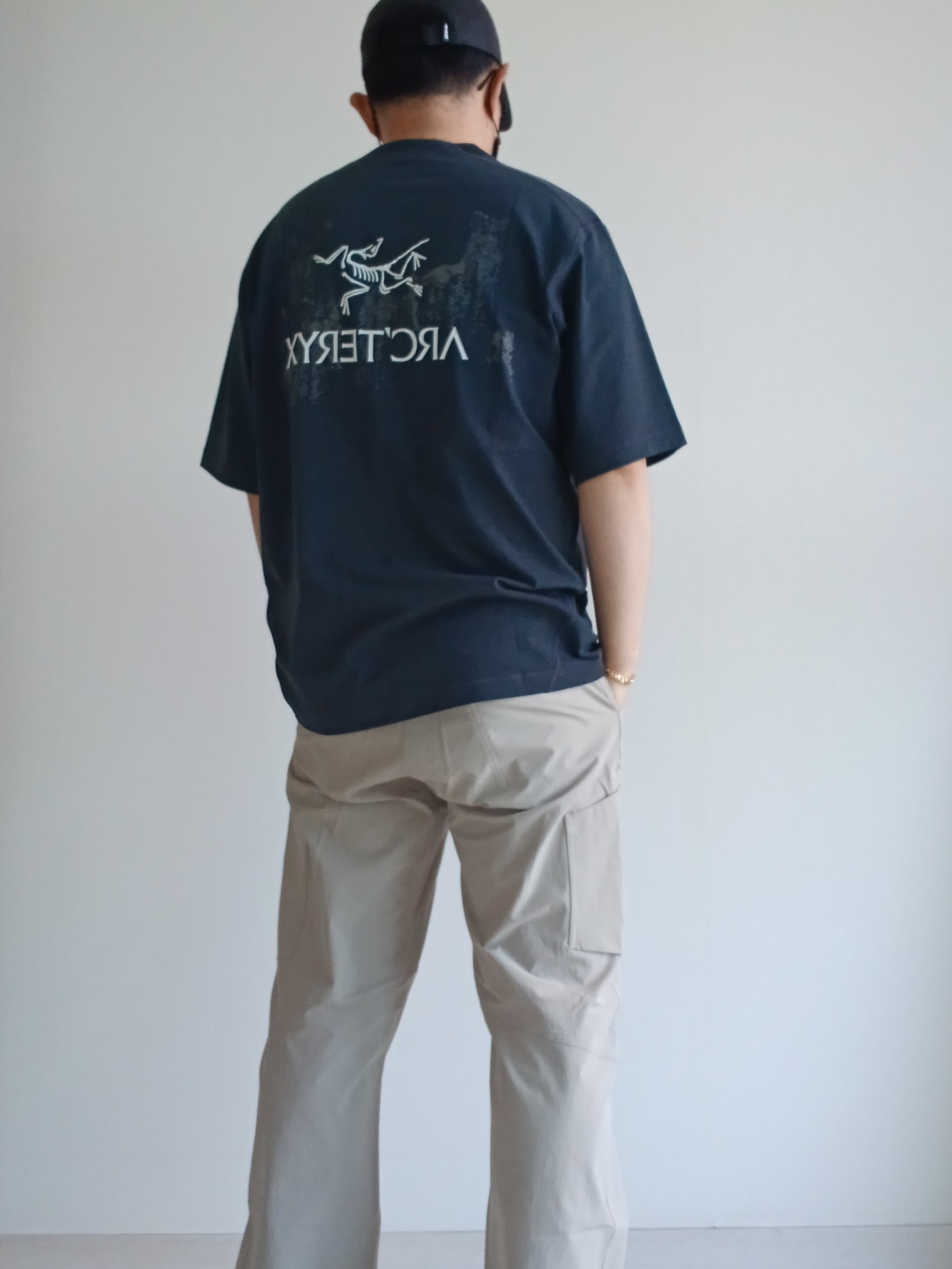 Arc'teryx Cronin Pants Rune, Arc'teryx Envoy Grand Wall SS T-Shirt Orion 착용 스타일 - 1