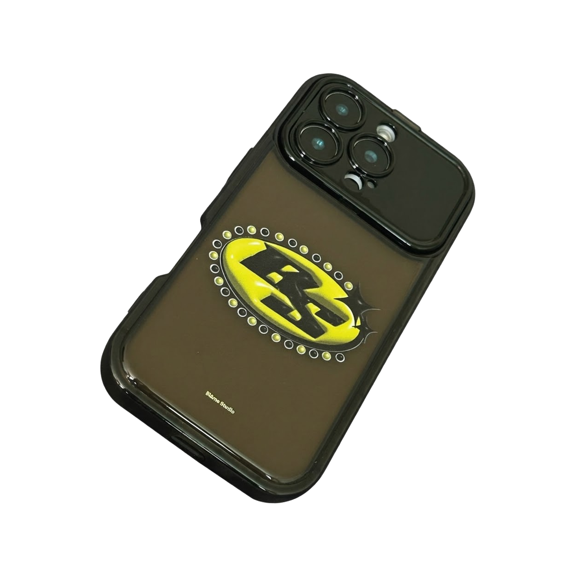 블레임스튜디오 옐로 쥬얼리 로고 미러 케이스(BLAMESTUDIO Yellow Jewelry logo mirror case) - 2