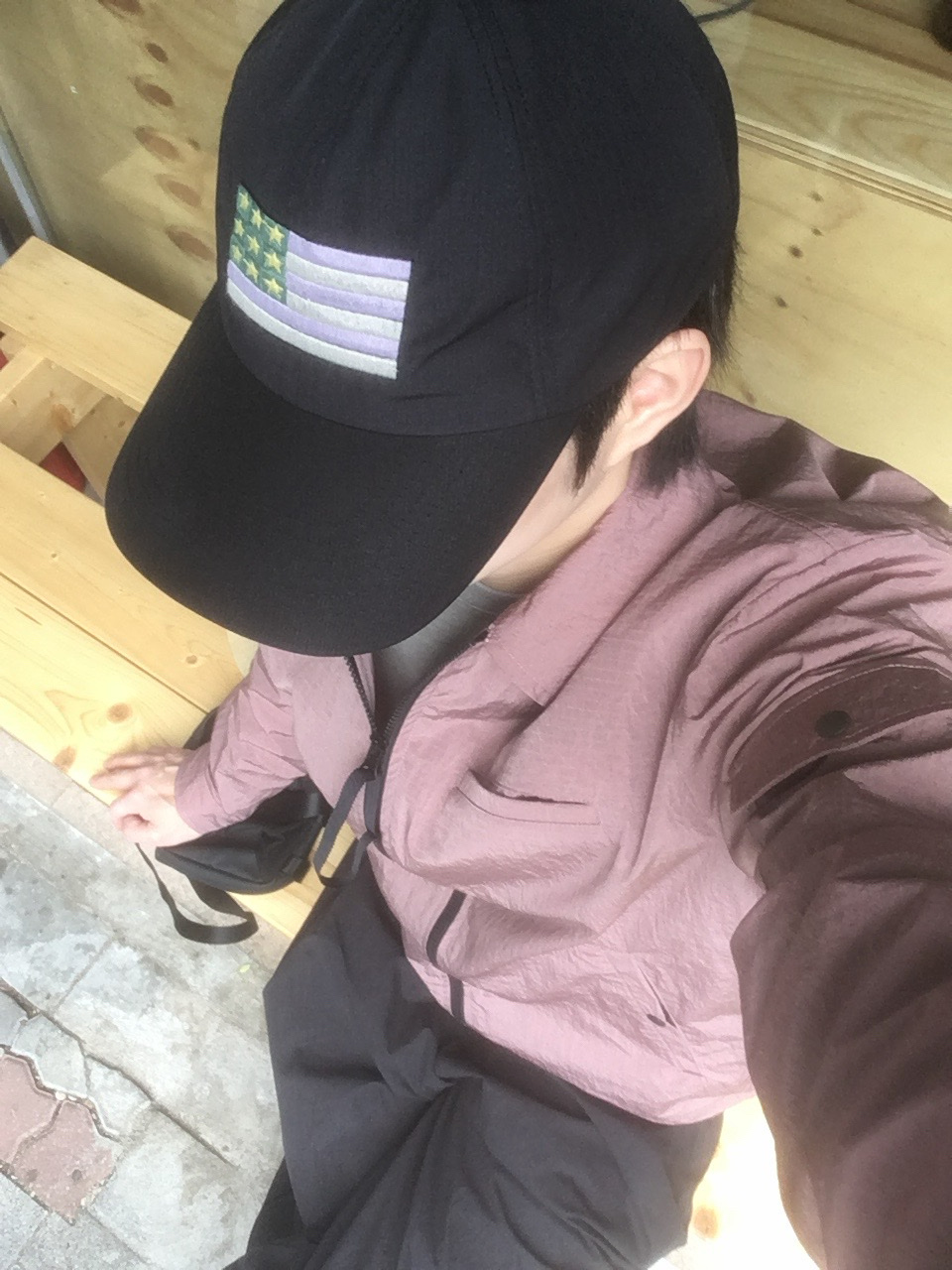SOHC Souvenir Cap_12UFC905 BLACK, Casio F-91WM-7 착용 스타일 - 3