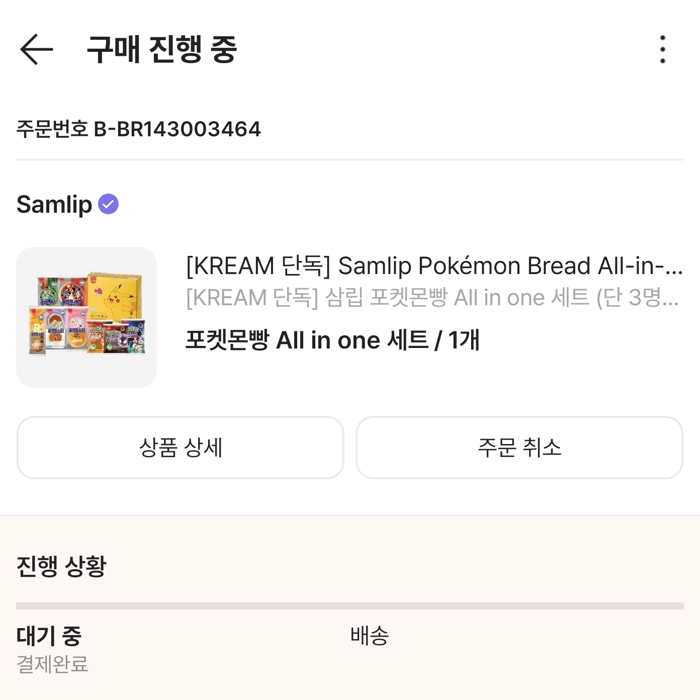 [KREAM 단독] Samlip Pokémon Bread All-in-One Set (Limited to 3, Includes Complete 100-Sticker Collector Book) 착용 스타일