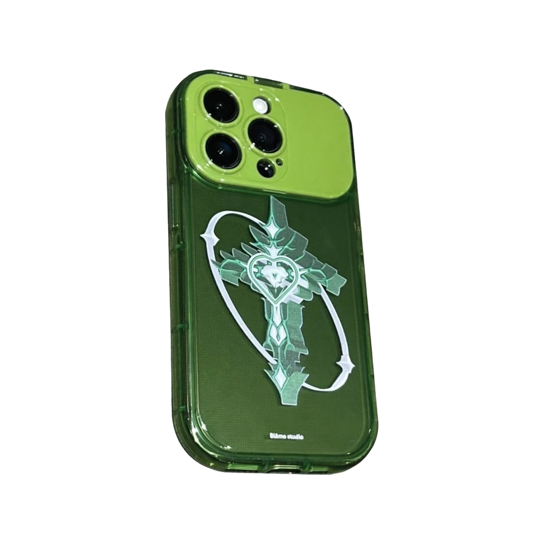 블레임스튜디오 그린 크로스 러브 케이스(BLAMESTUDIO Green Cross love case)