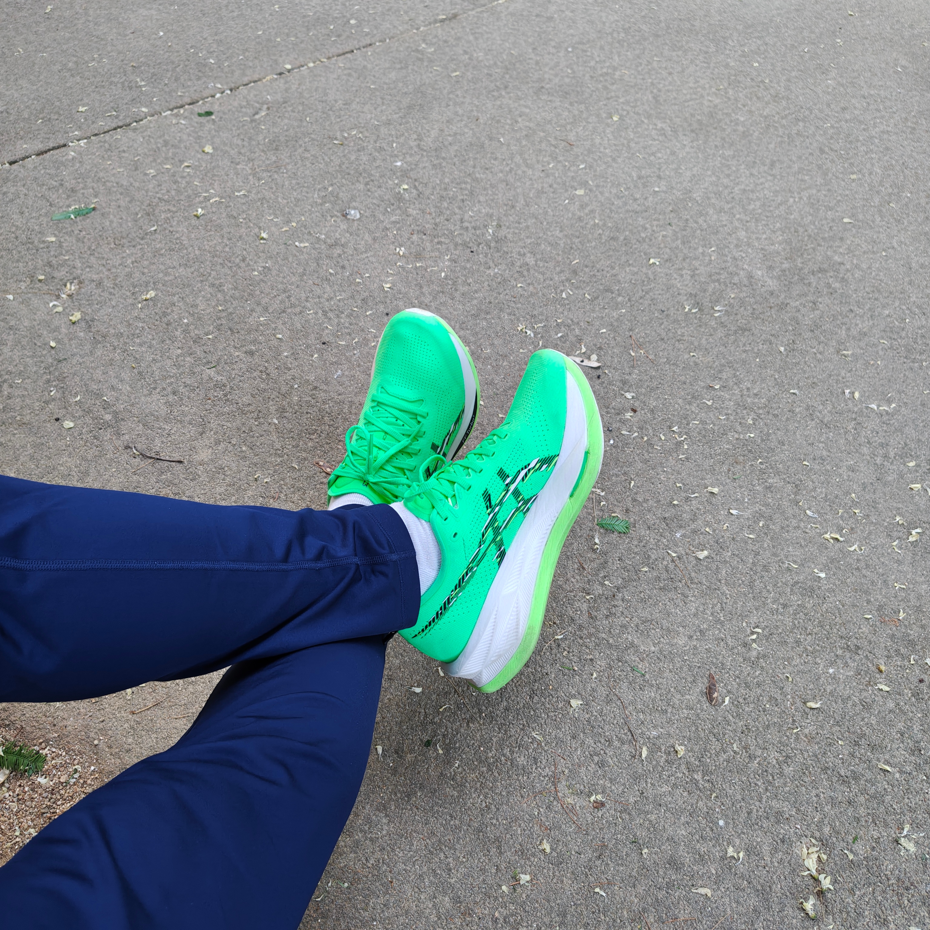 Asics Sonicblast Vital Green Black 착용 스타일 - 1