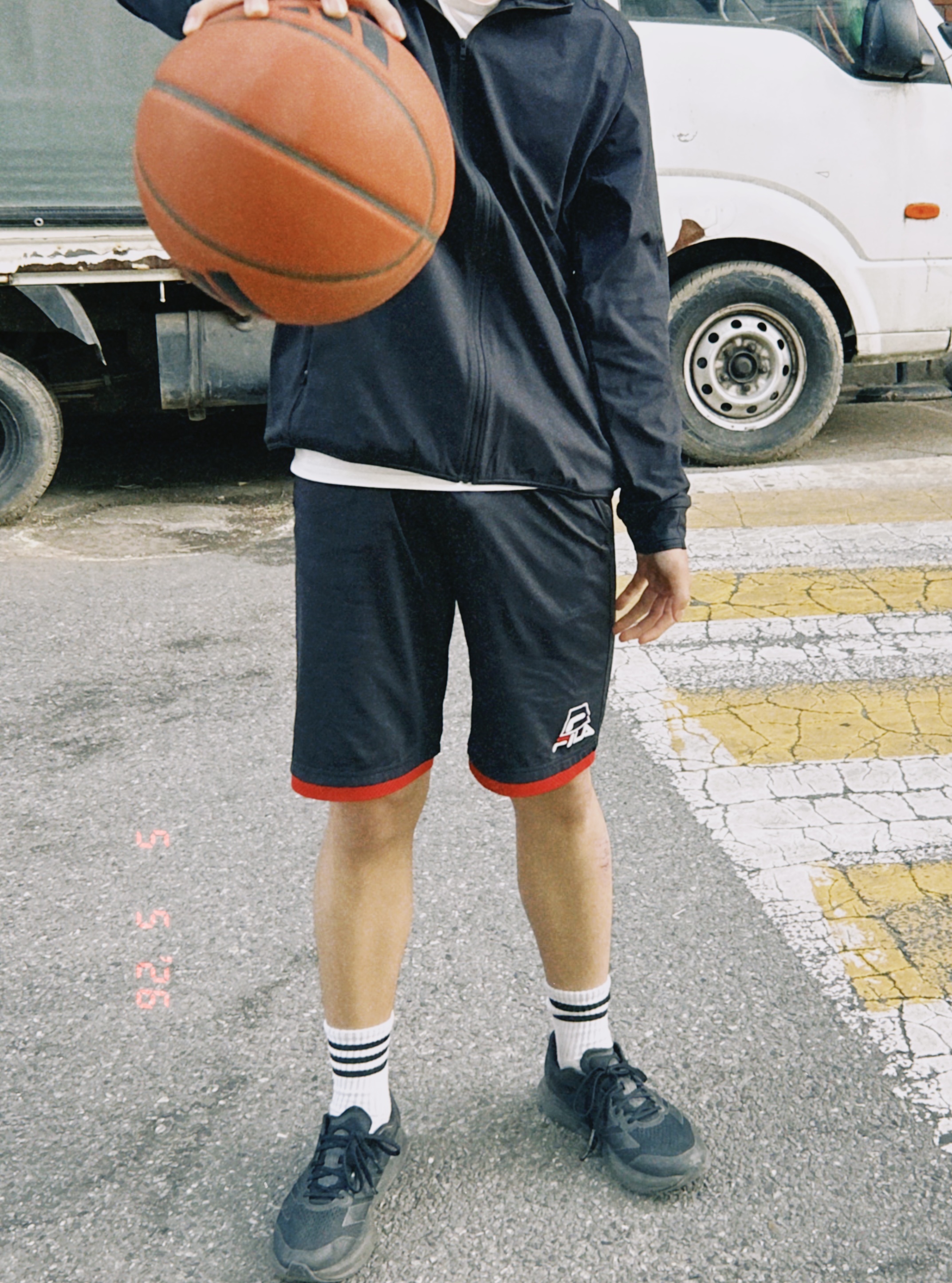 Adidas Duramo Speed 2 Cloud White Core Black 착용 스타일