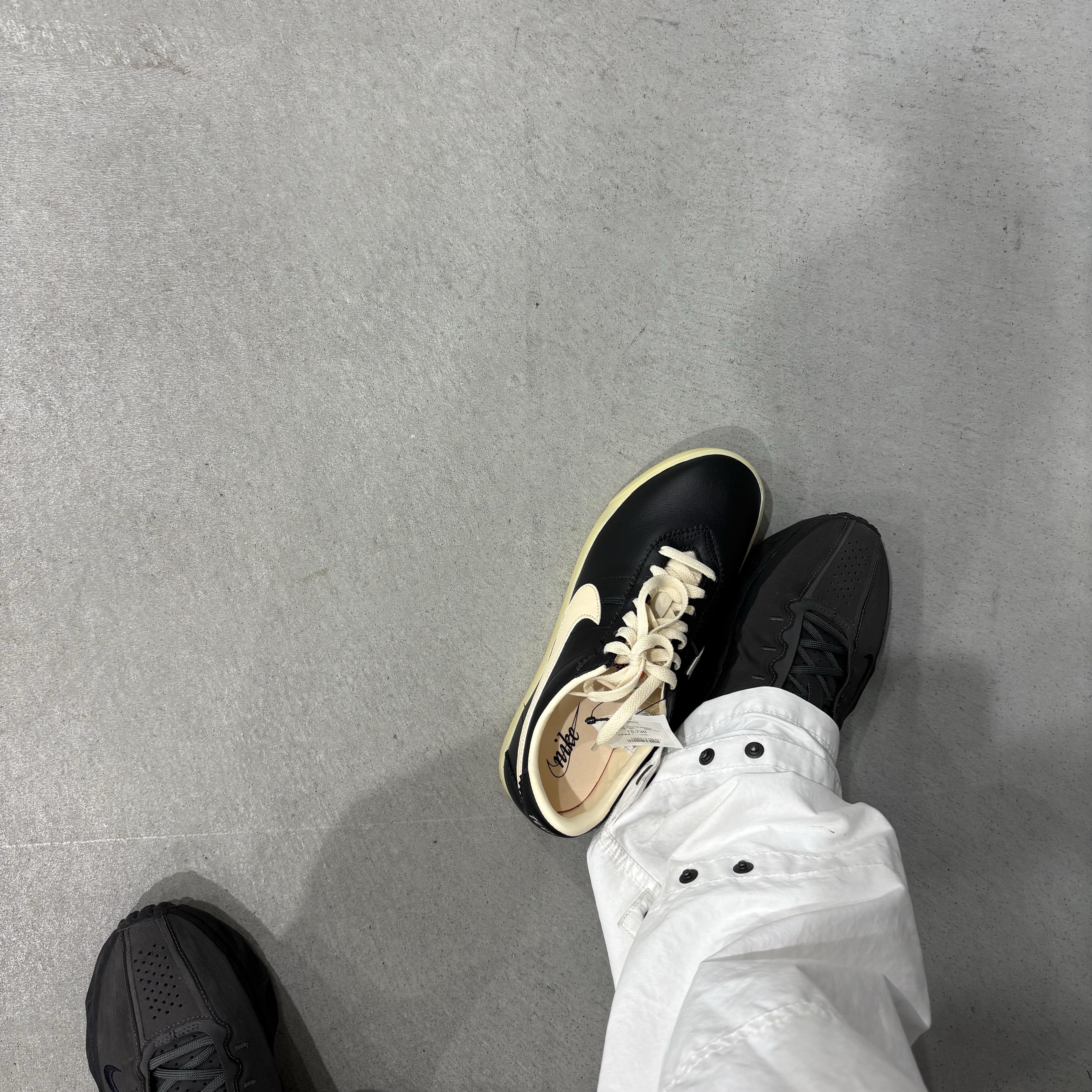Puma H-street OG Green Silver 착용 스타일 - 2