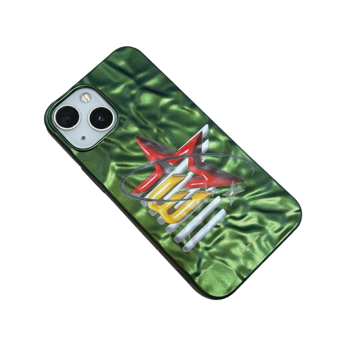 블레임스튜디오 그린 스타로고 웨이브(BLAMESTUDIO BS Star logo green wavy case) - 3