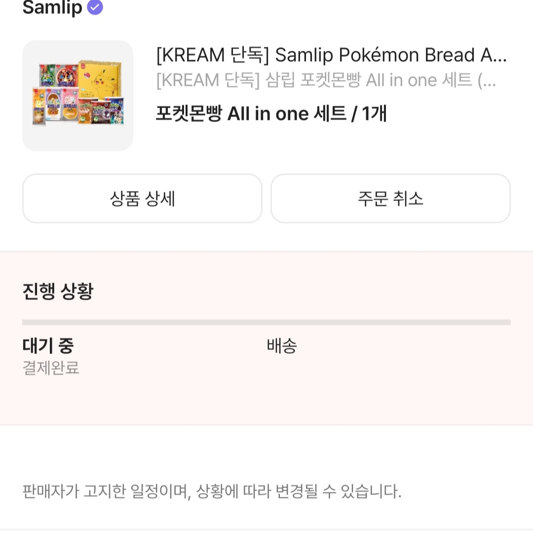 [KREAM 단독] Samlip Pokémon Bread All-in-One Set (Limited to 3, Includes Complete 100-Sticker Collector Book) 착용 스타일