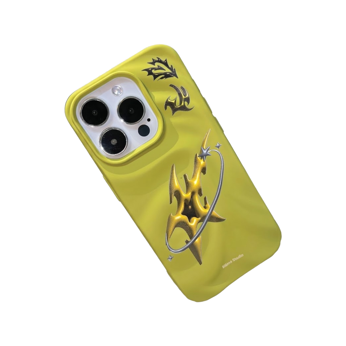 블레임스튜디오 말차 스타 웨이브 로고 케이스(BLAMESTUDIO Matcha Star Wave logo case)