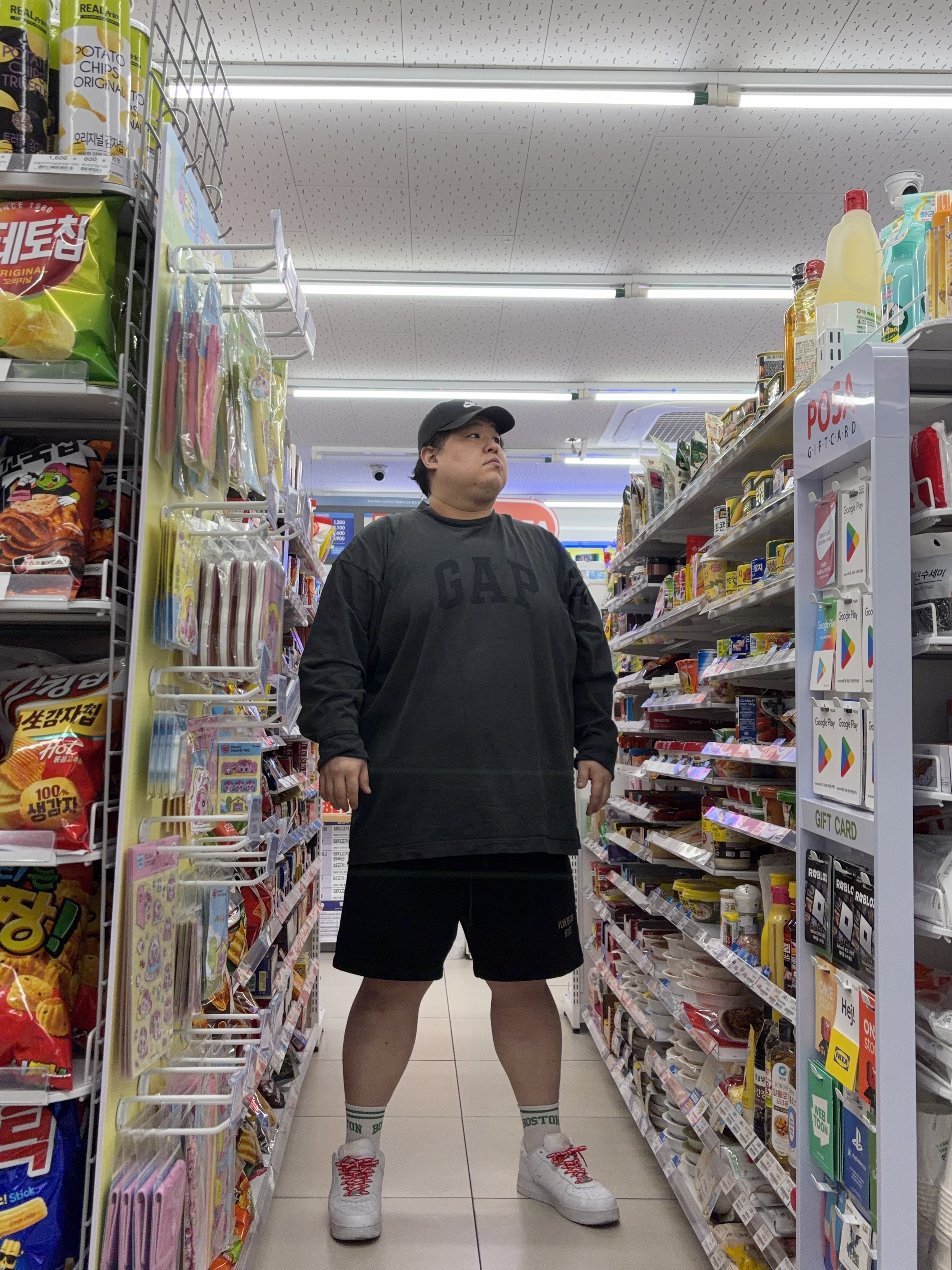 Essentials Fleece Soccer Short Black - 24FW, Nike x Supreme Air Force 1 Low White 착용 스타일
