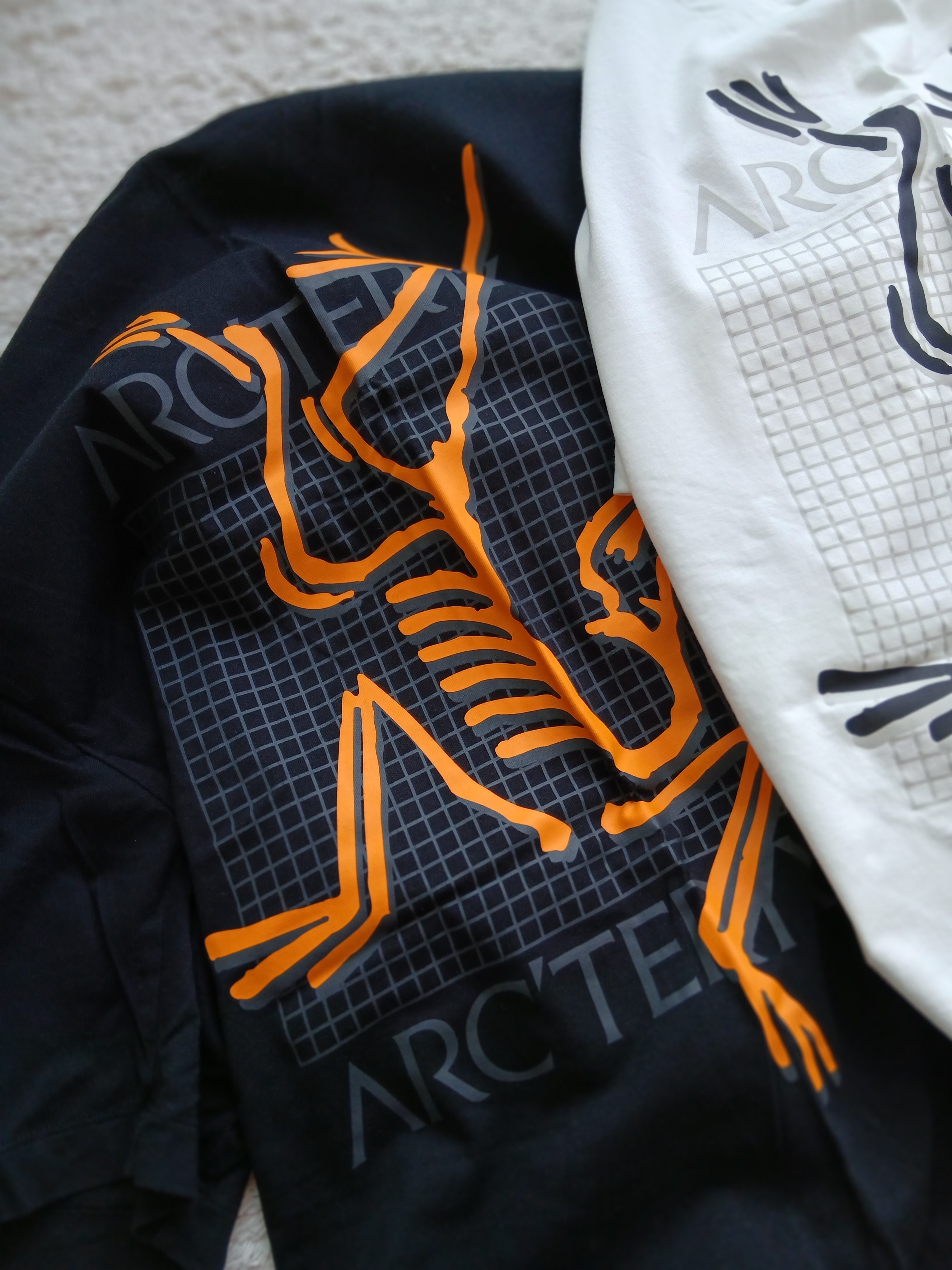 Arc'teryx Arc'Multi Bird Logo SS T-Shirt Black 착용 스타일 - 1
