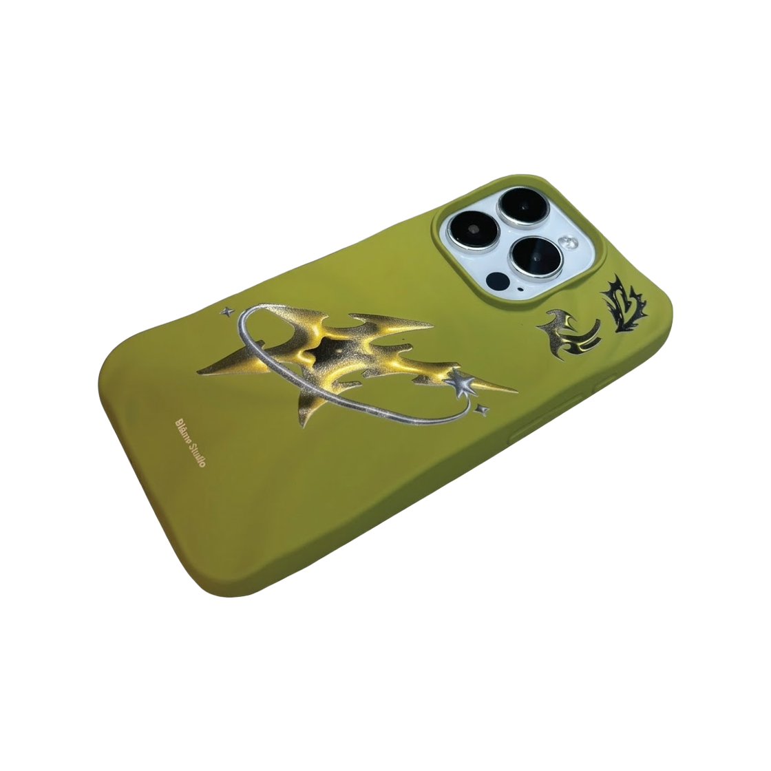 블레임스튜디오 말차 스타 웨이브 로고 케이스(BLAMESTUDIO Matcha Star Wave logo case) - 3
