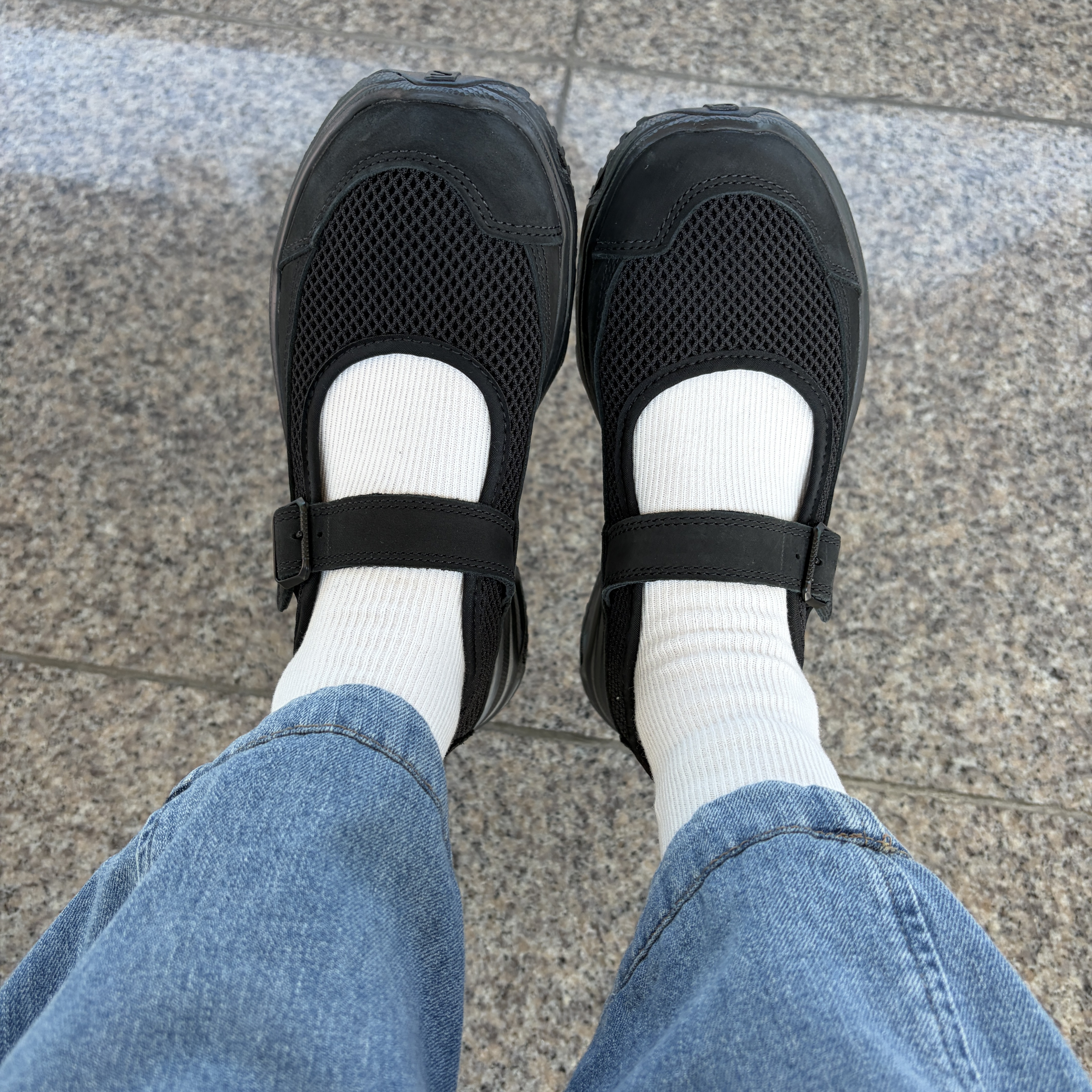 Salomon RX Marie Jeanne Black 착용 스타일