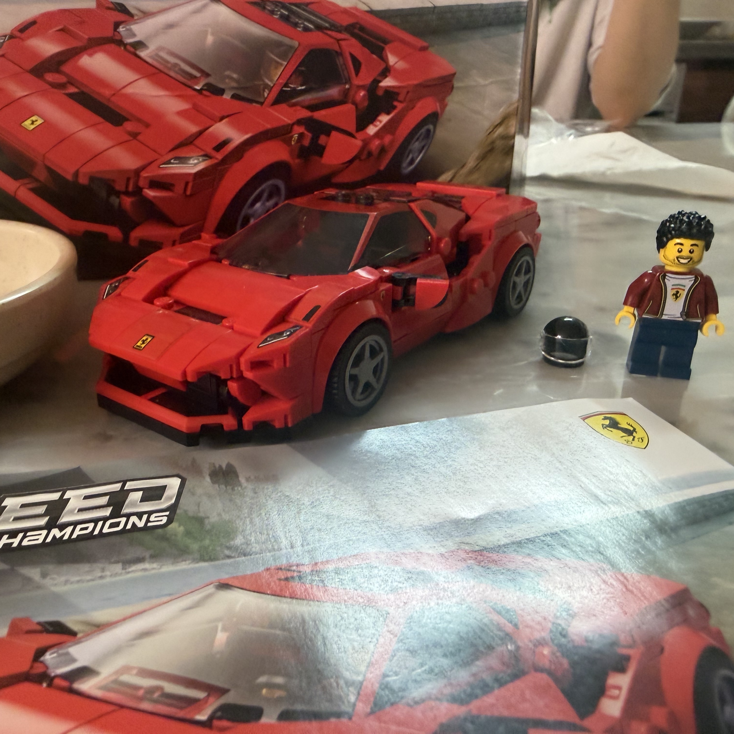 Lego Ferrari F8 Tributo 착용 스타일