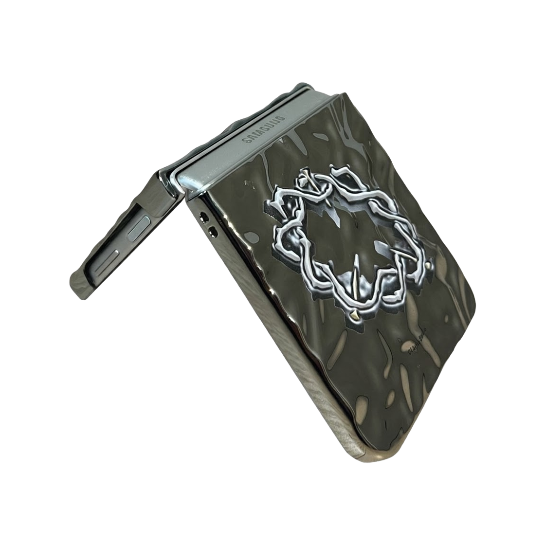 블레임스튜디오 체인 메탈릭 플립 케이스(BLAMESTUDIO Z-FLIP chain metallic case) - 3