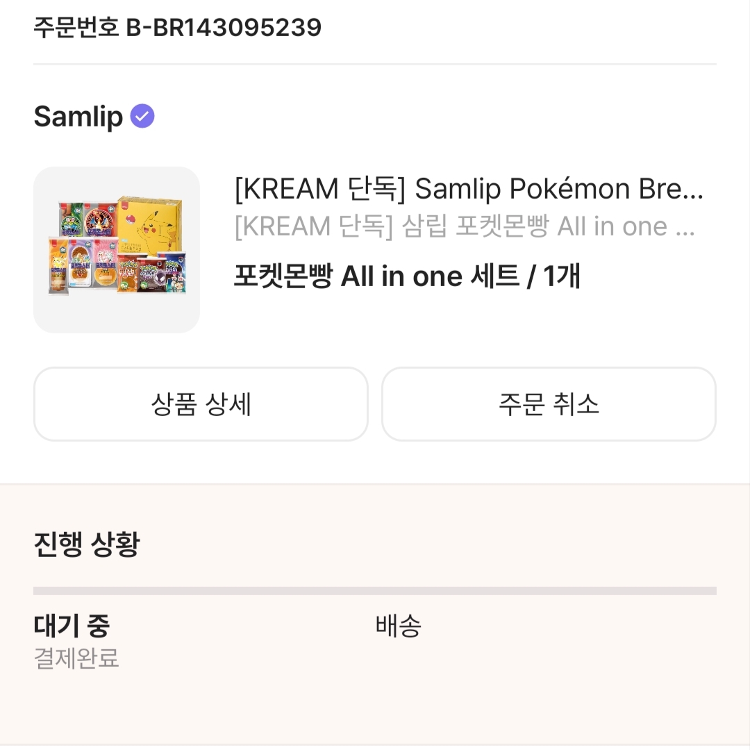 [KREAM 단독] Samlip Pokémon Bread All-in-One Set (Limited to 3, Includes Complete 100-Sticker Collector Book) 착용 스타일
