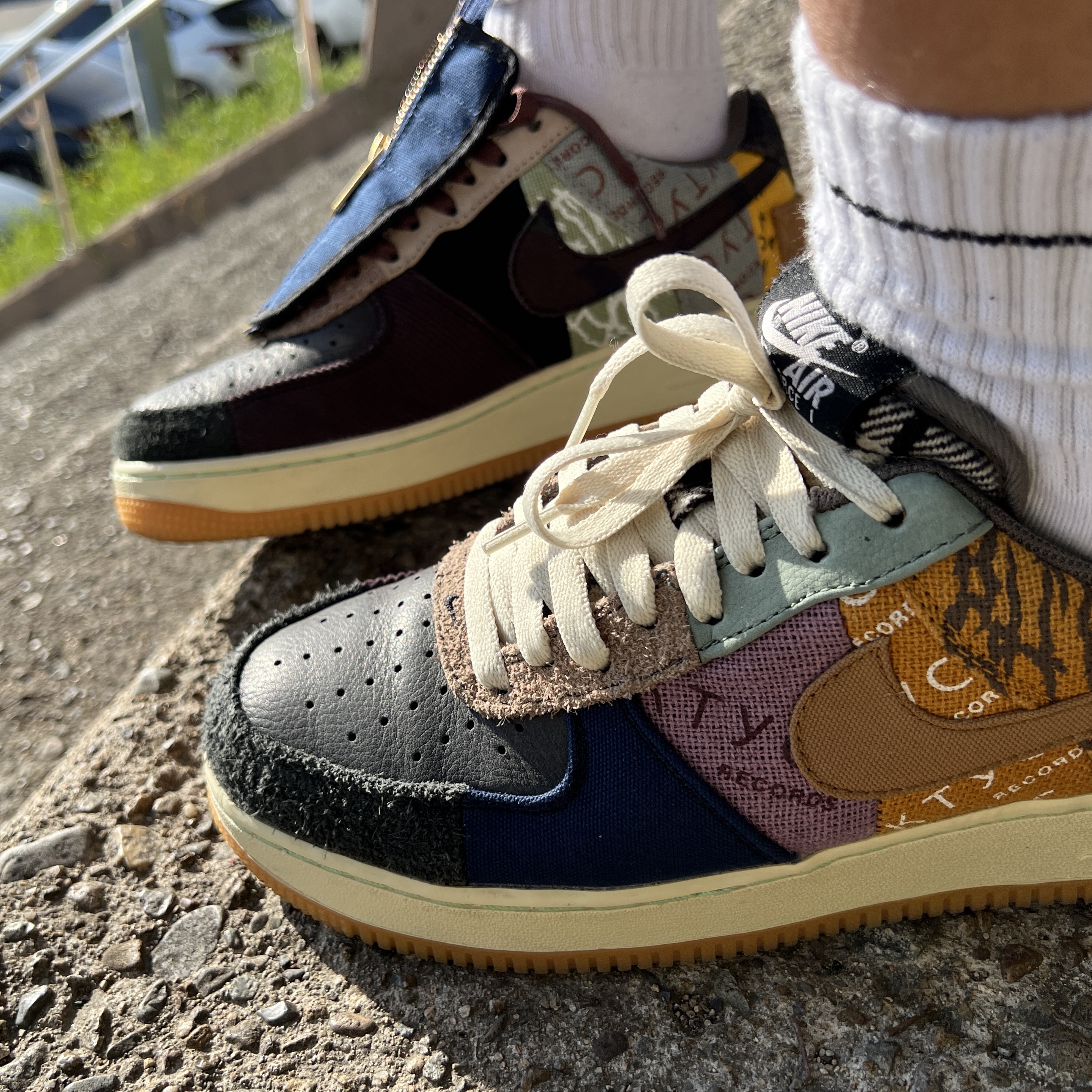Nike x Travis Scott Air Force 1 Low Cactus Jack 착용 스타일 - 1
