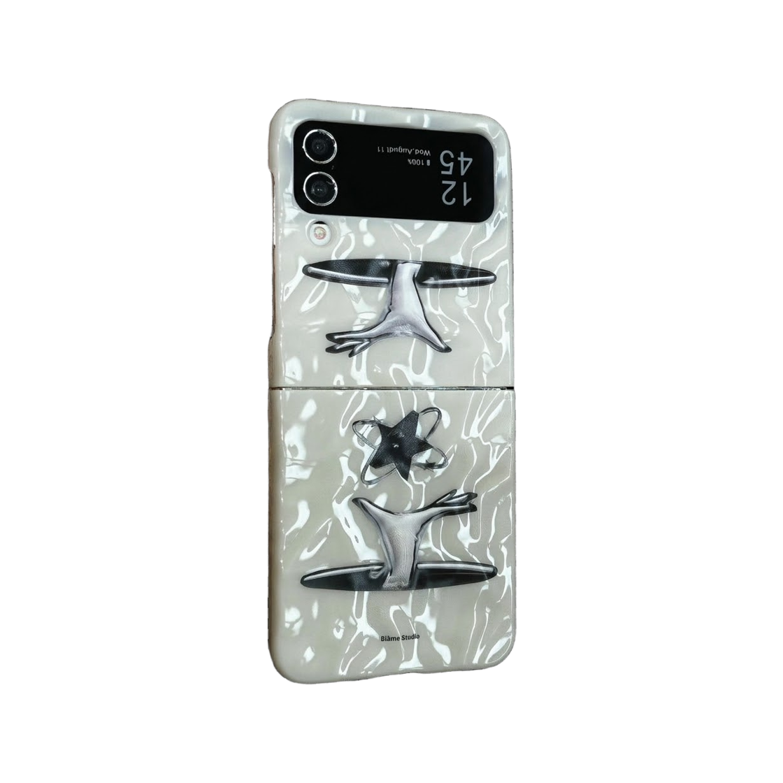 블레임스튜디오 ‘커넥트 미’ 핸드크래프트 케이스(BLAMESTUDIO Z-FLIP Please connect me case) - 4