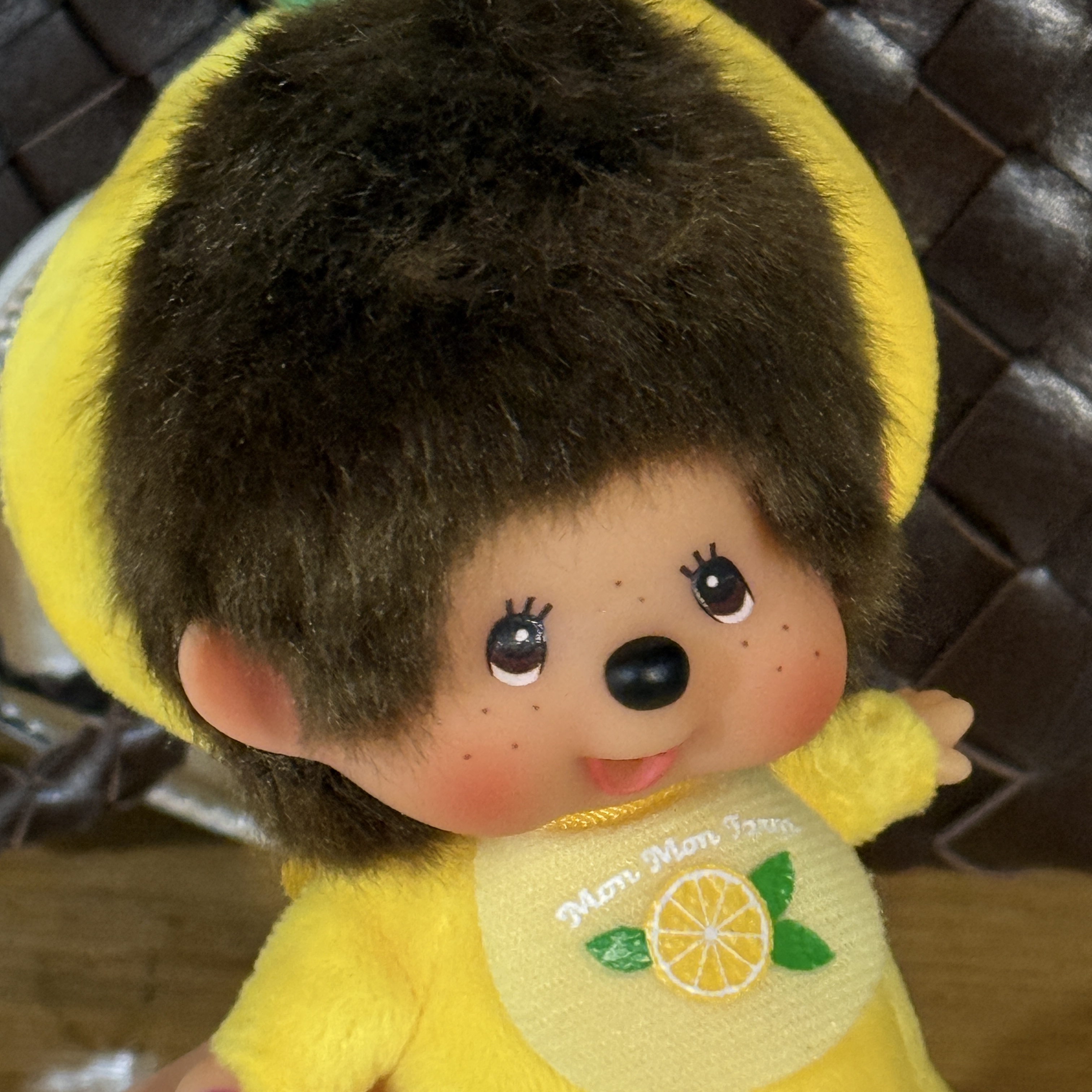 Monchhichi MMF Lemon Big head  SS K/C Boy 착용 스타일 - 2