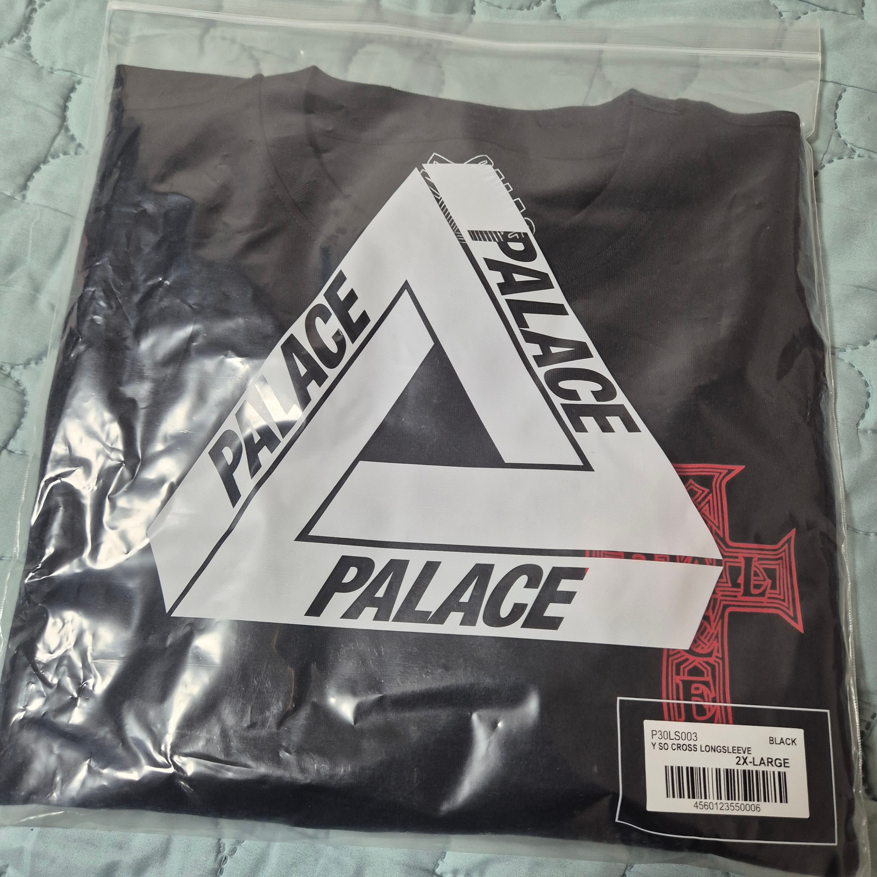 Palace Y So Cross Longsleeve Black - 26SS, Palace Truck Off T-Shirt Black - 26SS 착용 스타일 - 1