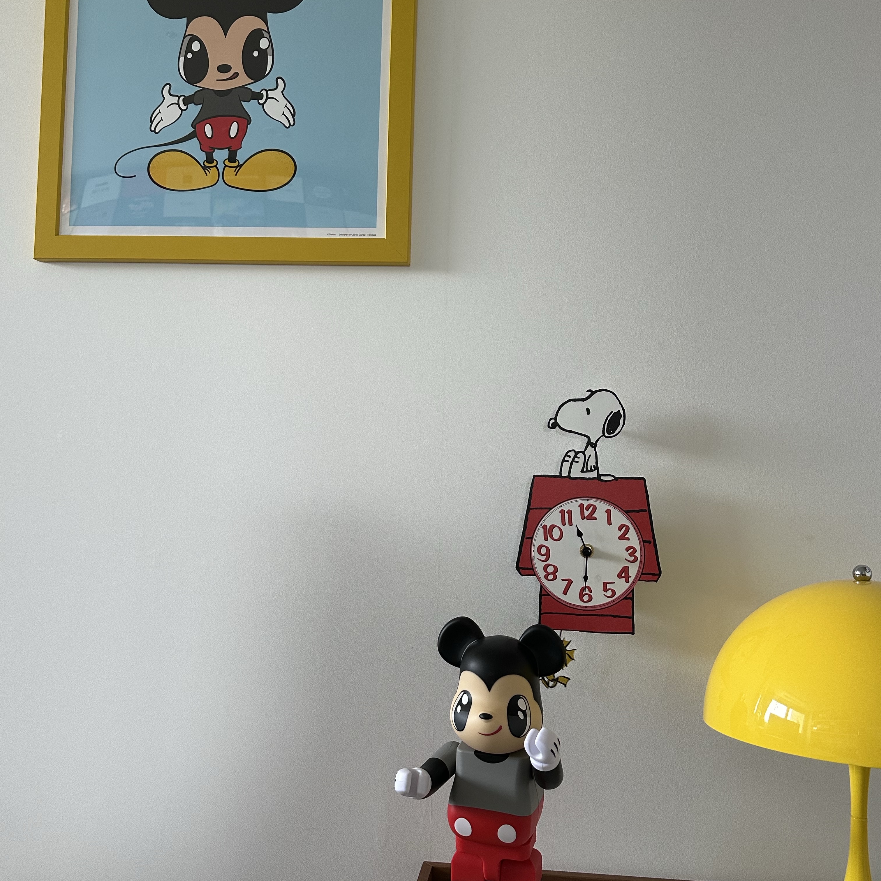 Bearbrick Javier Calleja Mickey Mouse 100% & 400% Set 착용 스타일