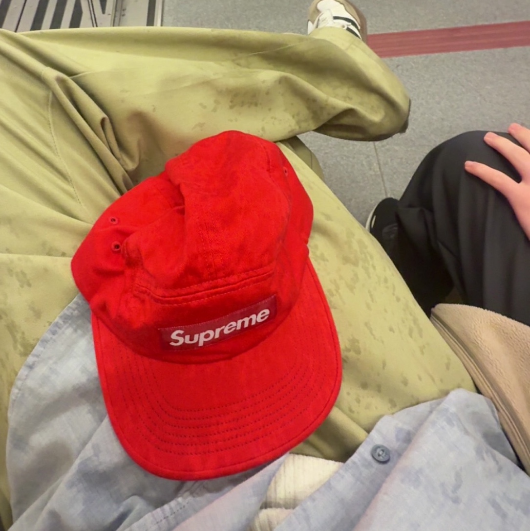 Supreme Washed Chino Twill Camp Cap Red - 25SS, Dickies Original 874 Work Pant Khaki 착용 스타일