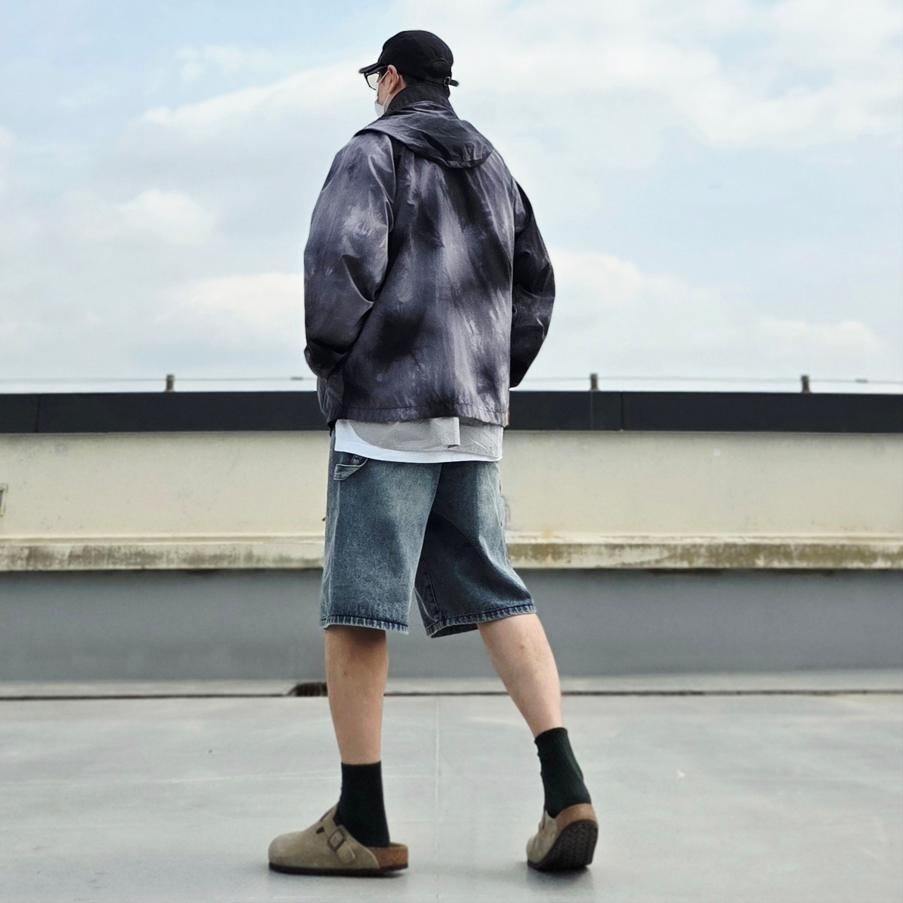Supreme Washed Chino Twill Camp Cap Black, Birkenstock Boston Suede Leather Taupe - Regular 착용 스타일 - 6