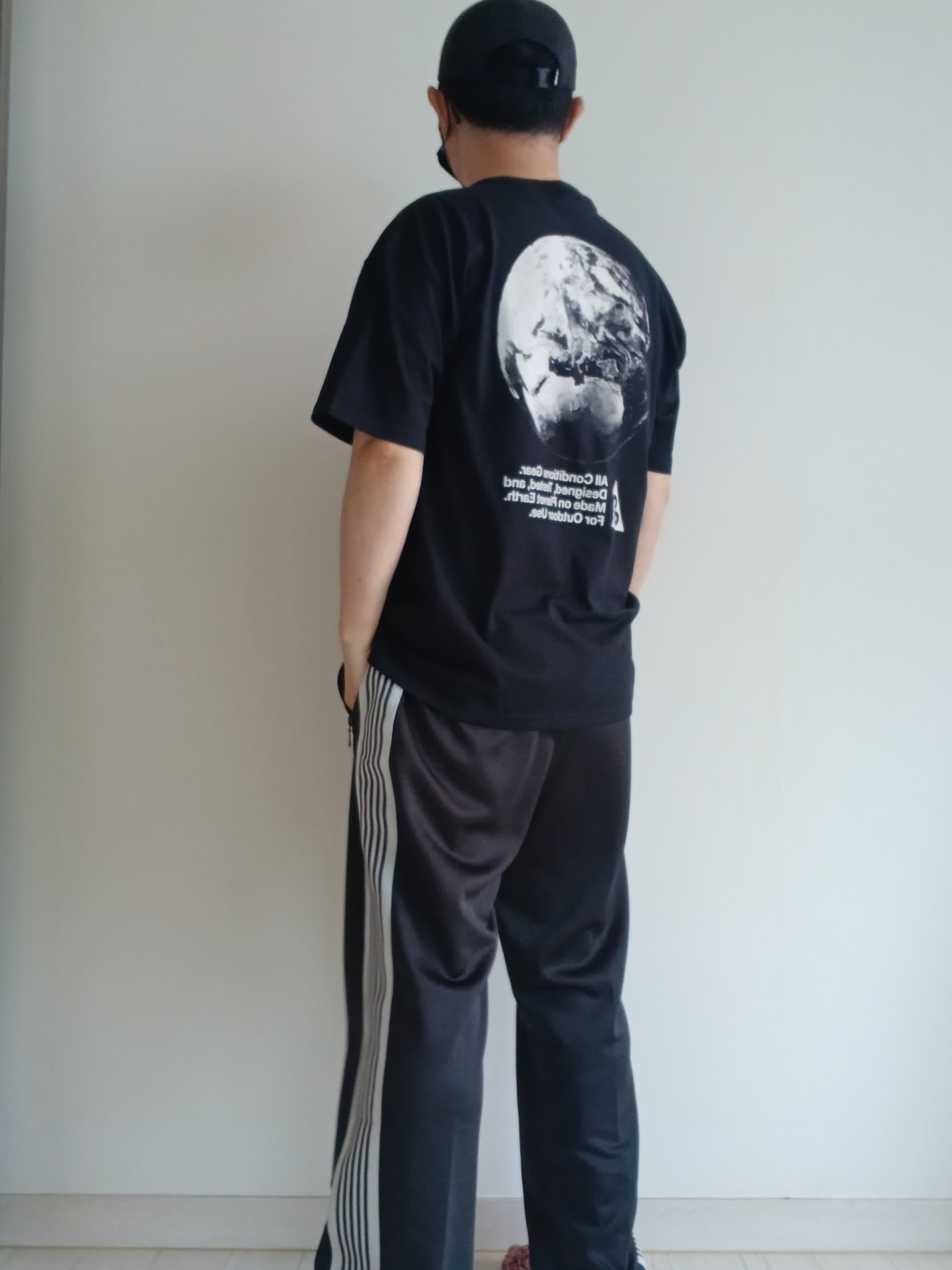 Nike ACG Trail Cap Black, Nike ACG Dri-Fit T-Shirt Black - Asia 착용 스타일 - 2