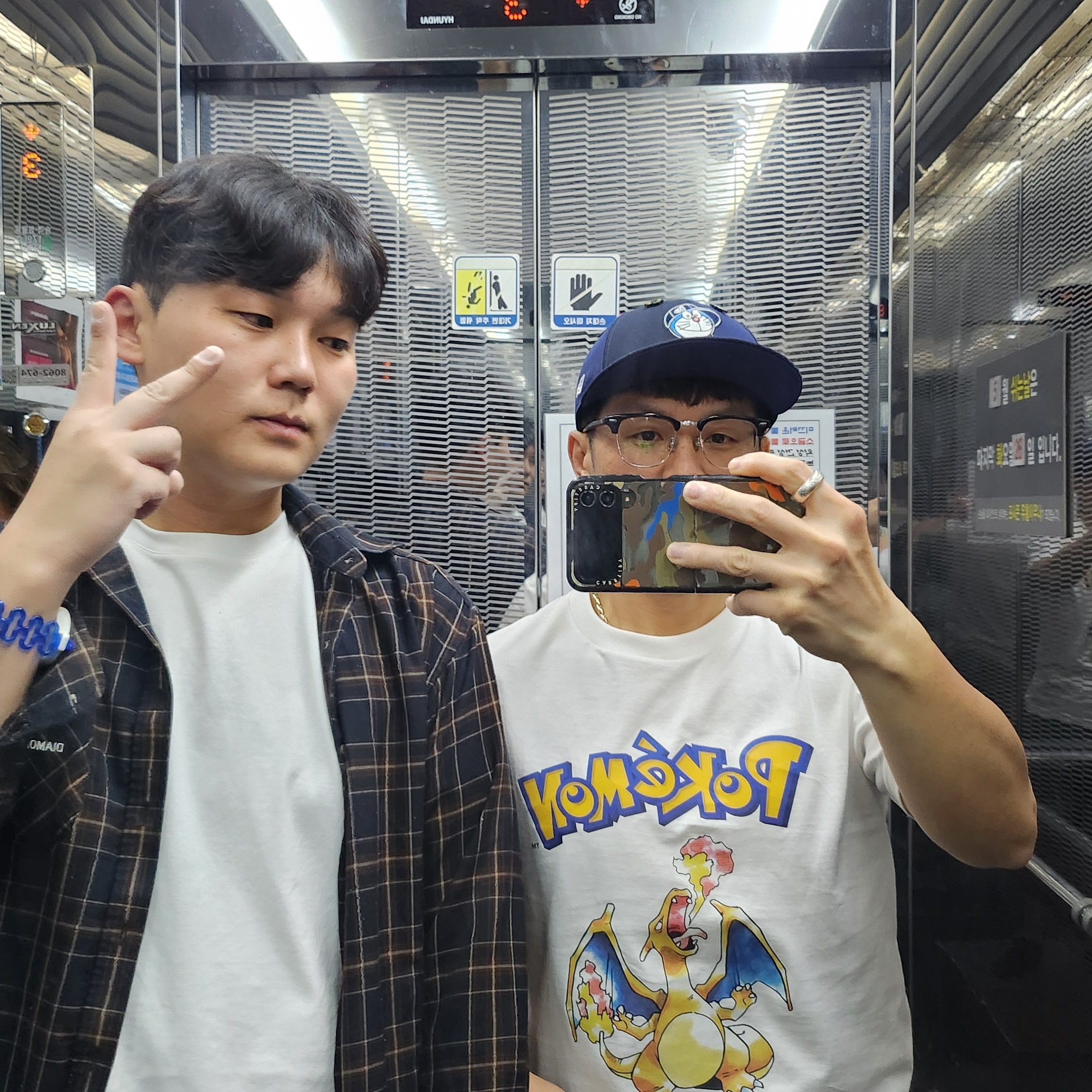 New Era x Doraemon 9Fifty Cap Black, Uniqlo UT x Pokemon Graphic T-Shirt 1A White 착용 스타일