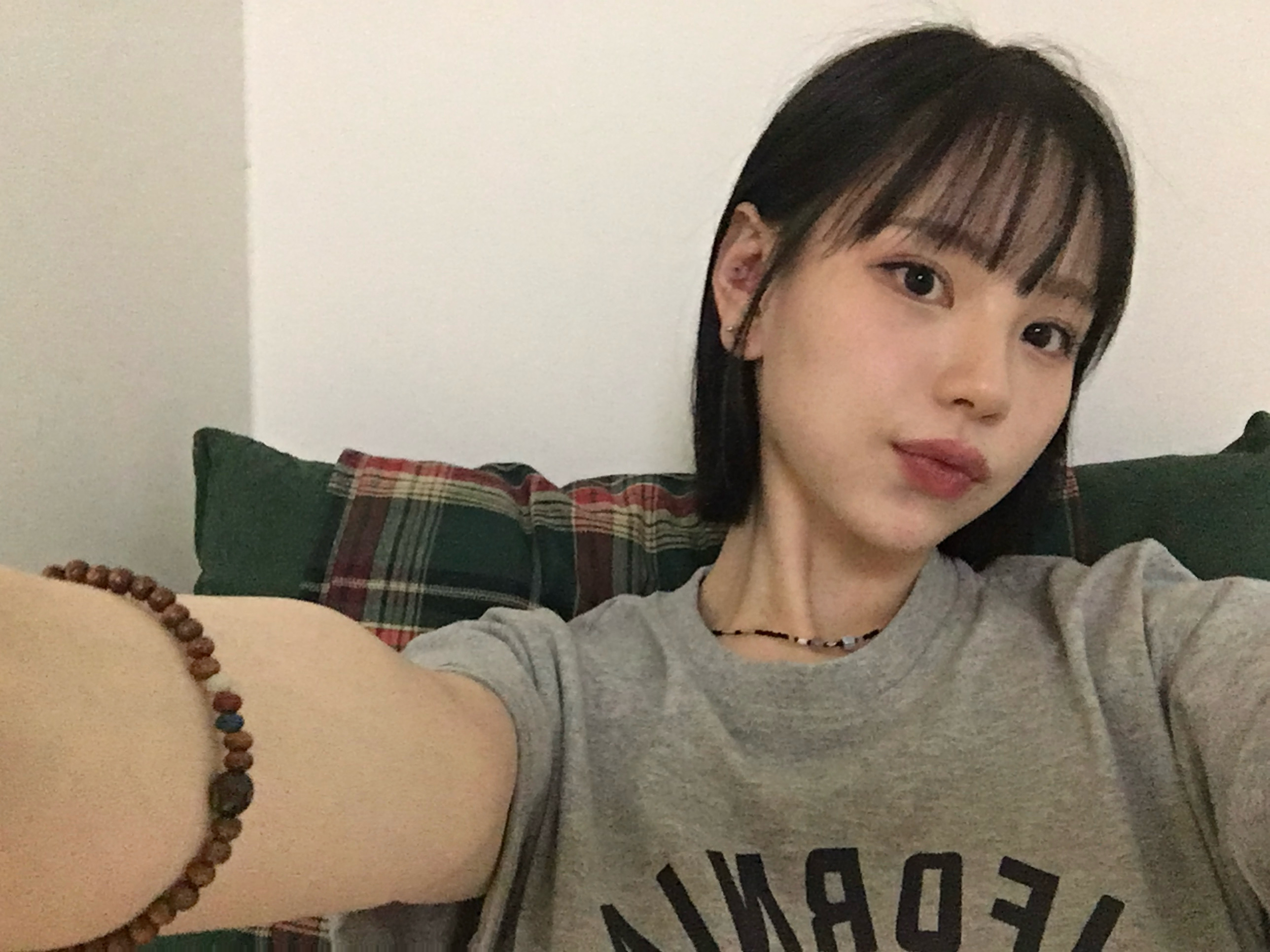 Riomeu Blanc Noir Venezia Necklace 2mm 착용 스타일