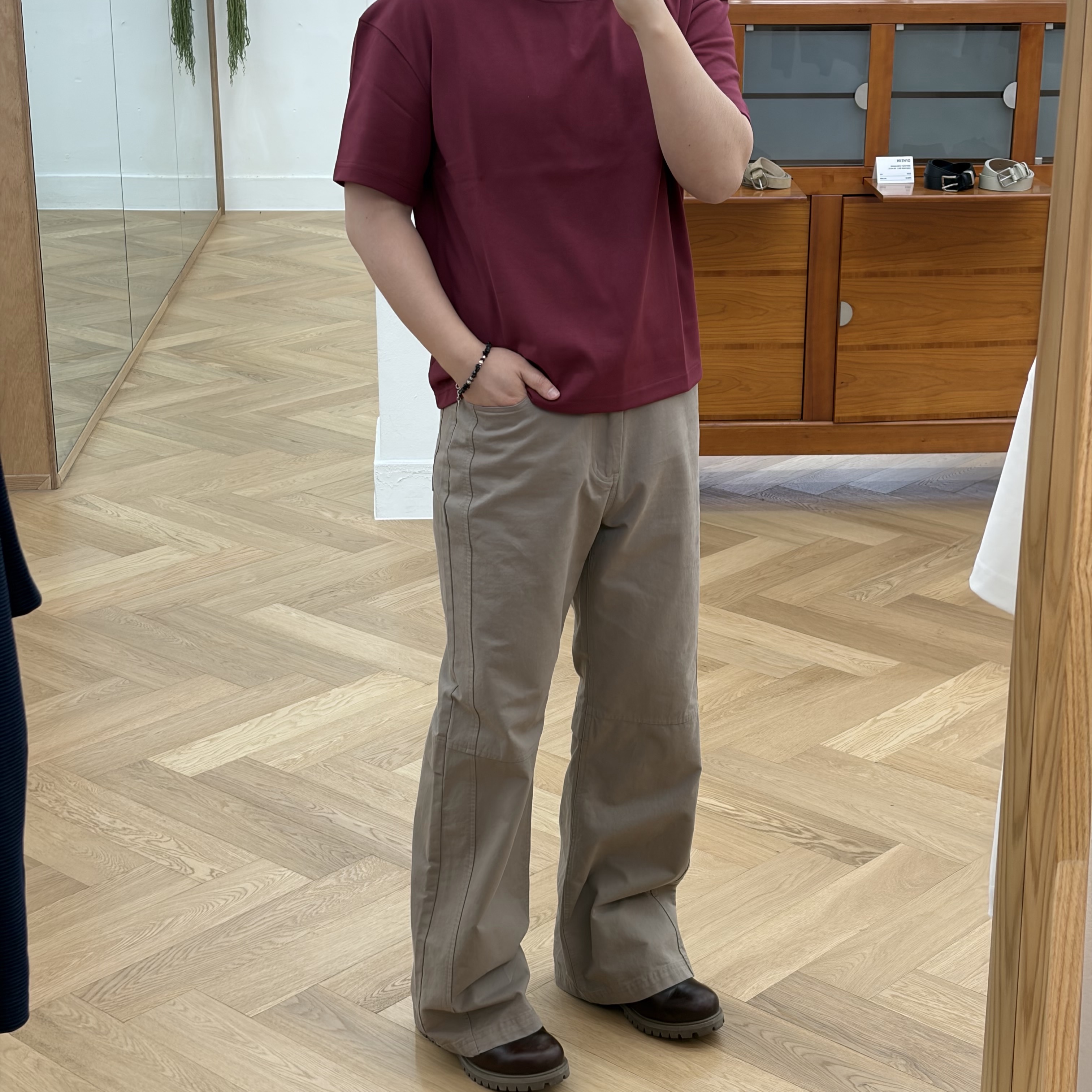 Timberland Classic 3-Eye Boat Shoes Brown - Wide 착용 스타일 - 2
