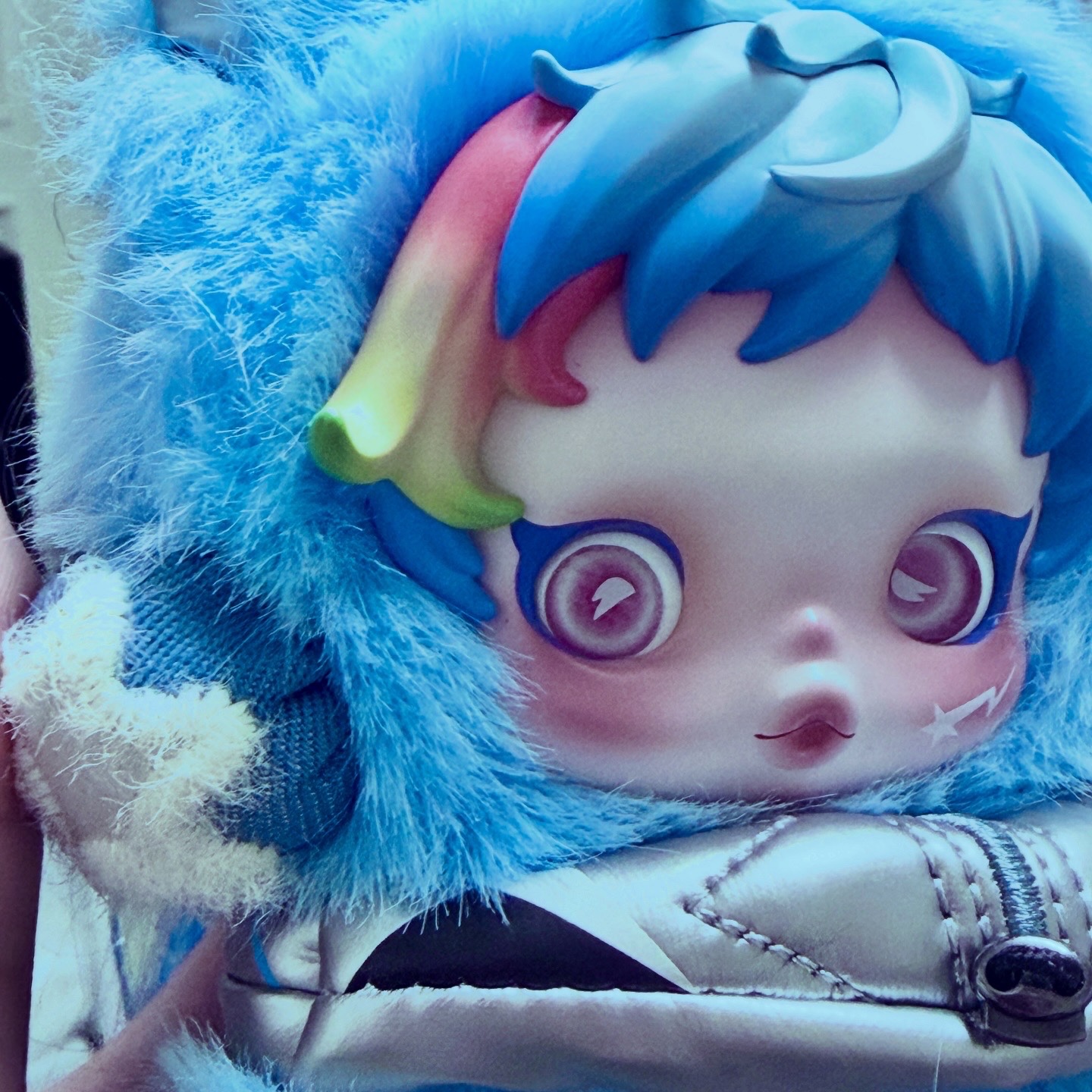 Pop Mart Skullpanda x My Little Pony Series Plush Doll Pendant Sealed Case (1 Blind Box) 착용 스타일 - 1