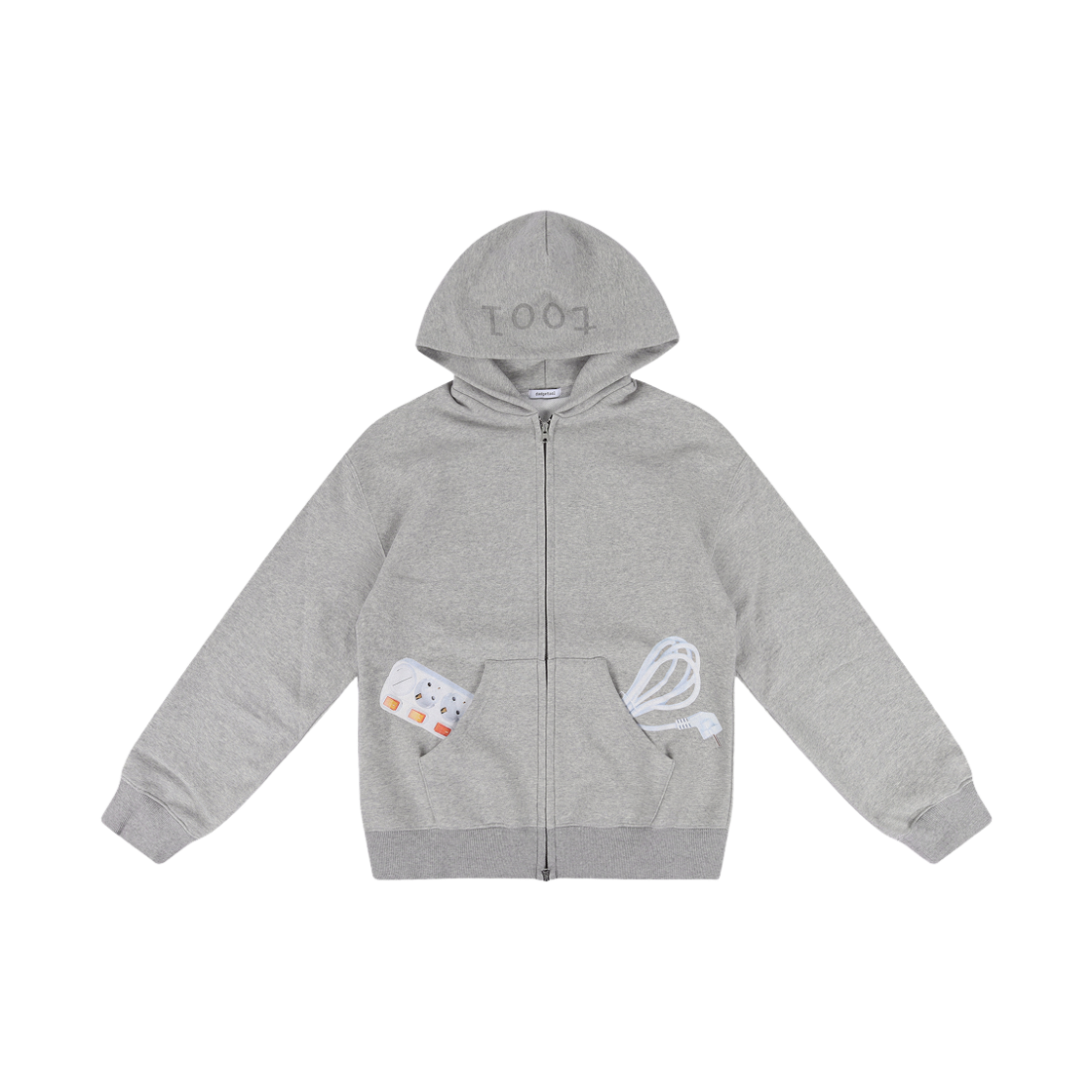 닷지툴 포 소켓 후디 그레이(dadgetool P S Ocket Hoodie Grey)