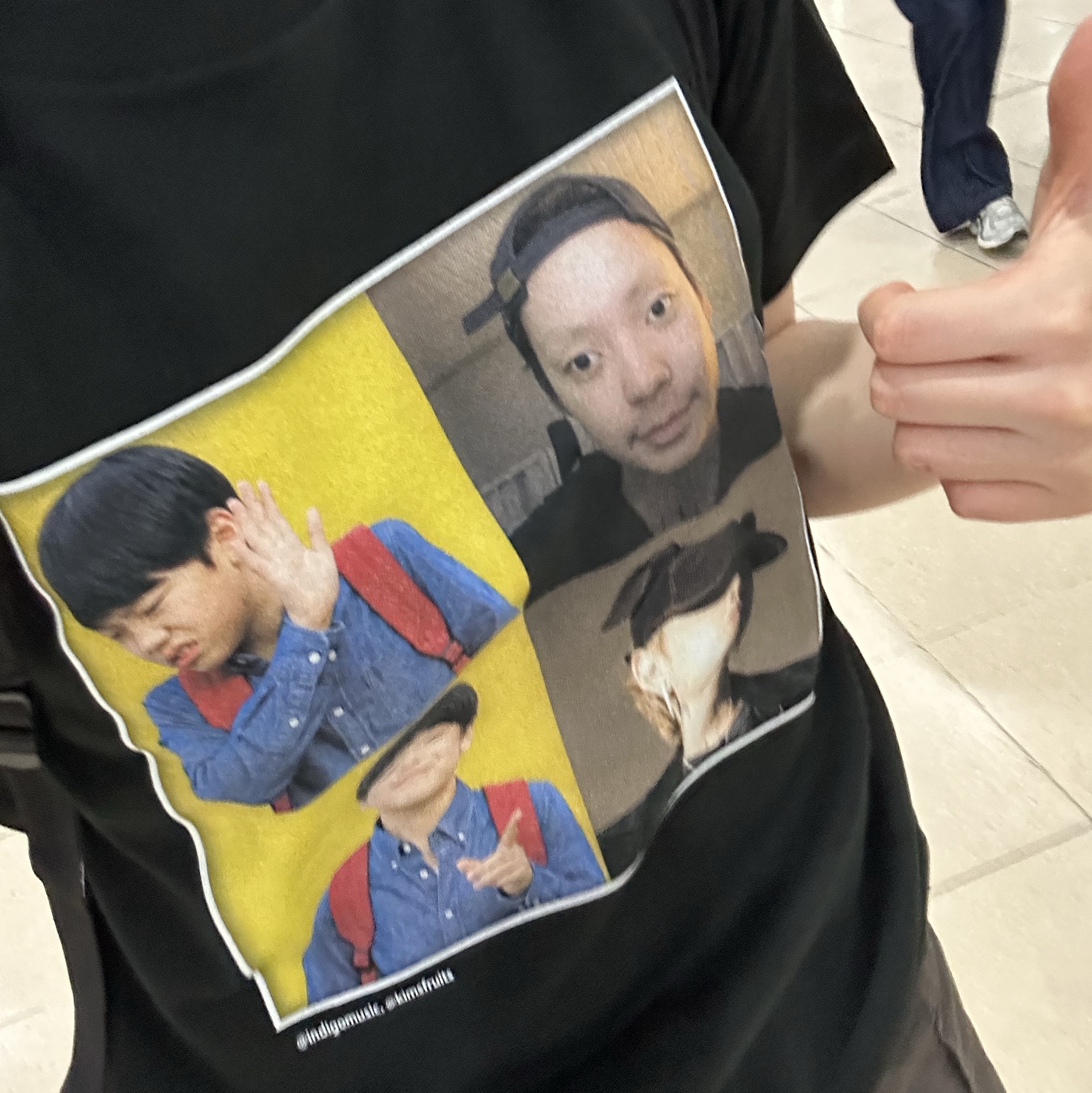 REDBAGMEME 착용 스타일