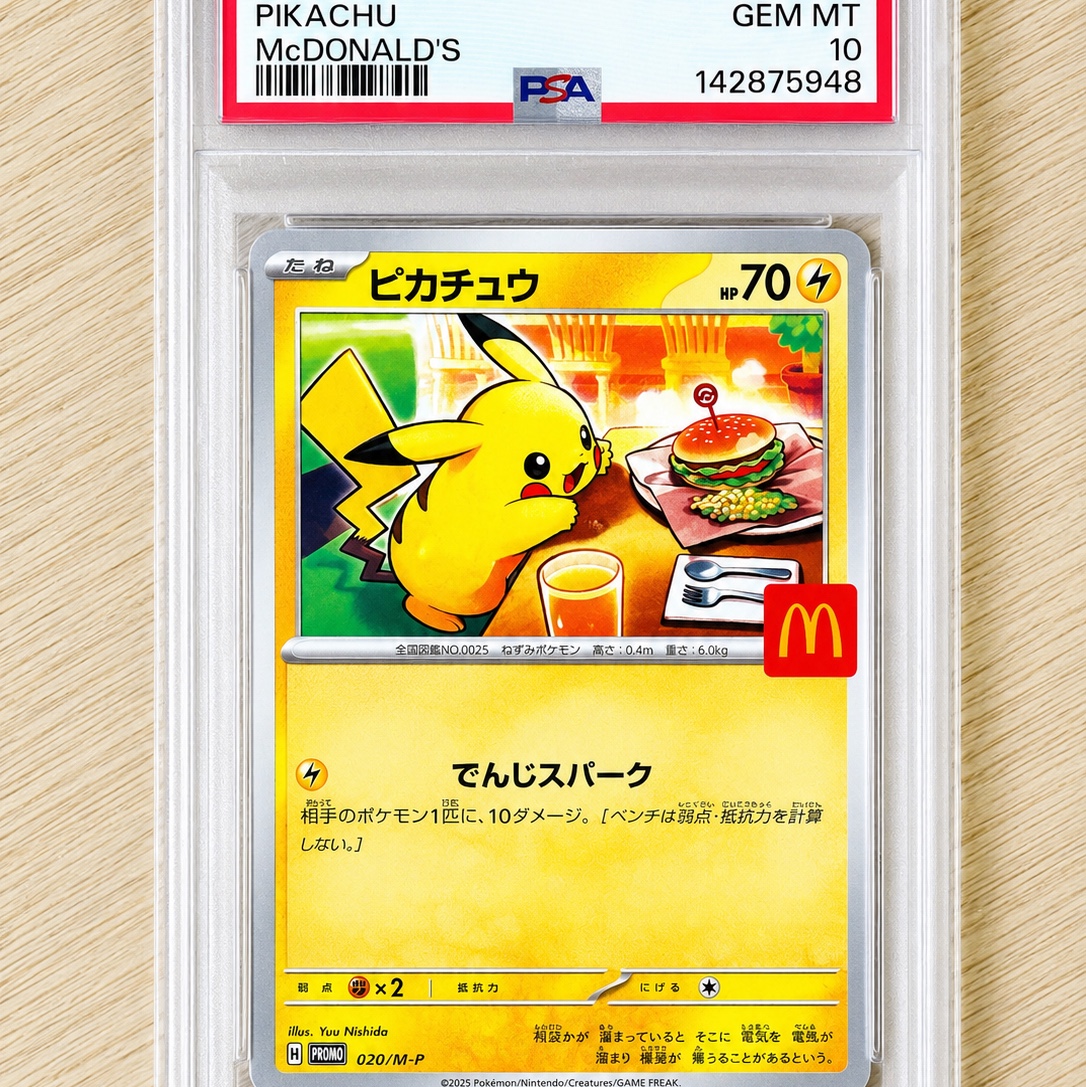 Pokemon TCG Pikachu P Mega Evolution Promos (Japanese Ver.) 착용 스타일