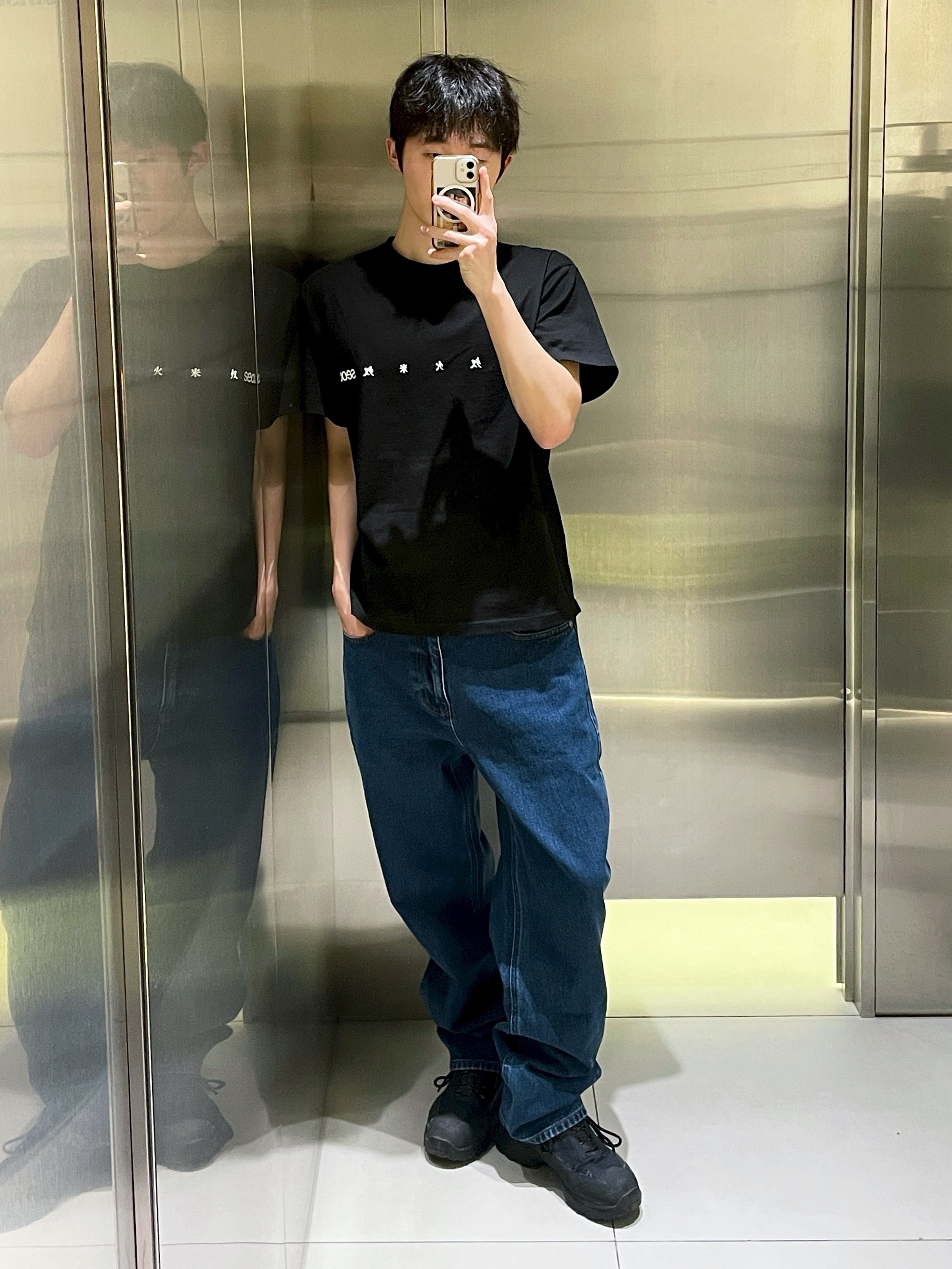 Roa Hiking Katharina Black 착용 스타일