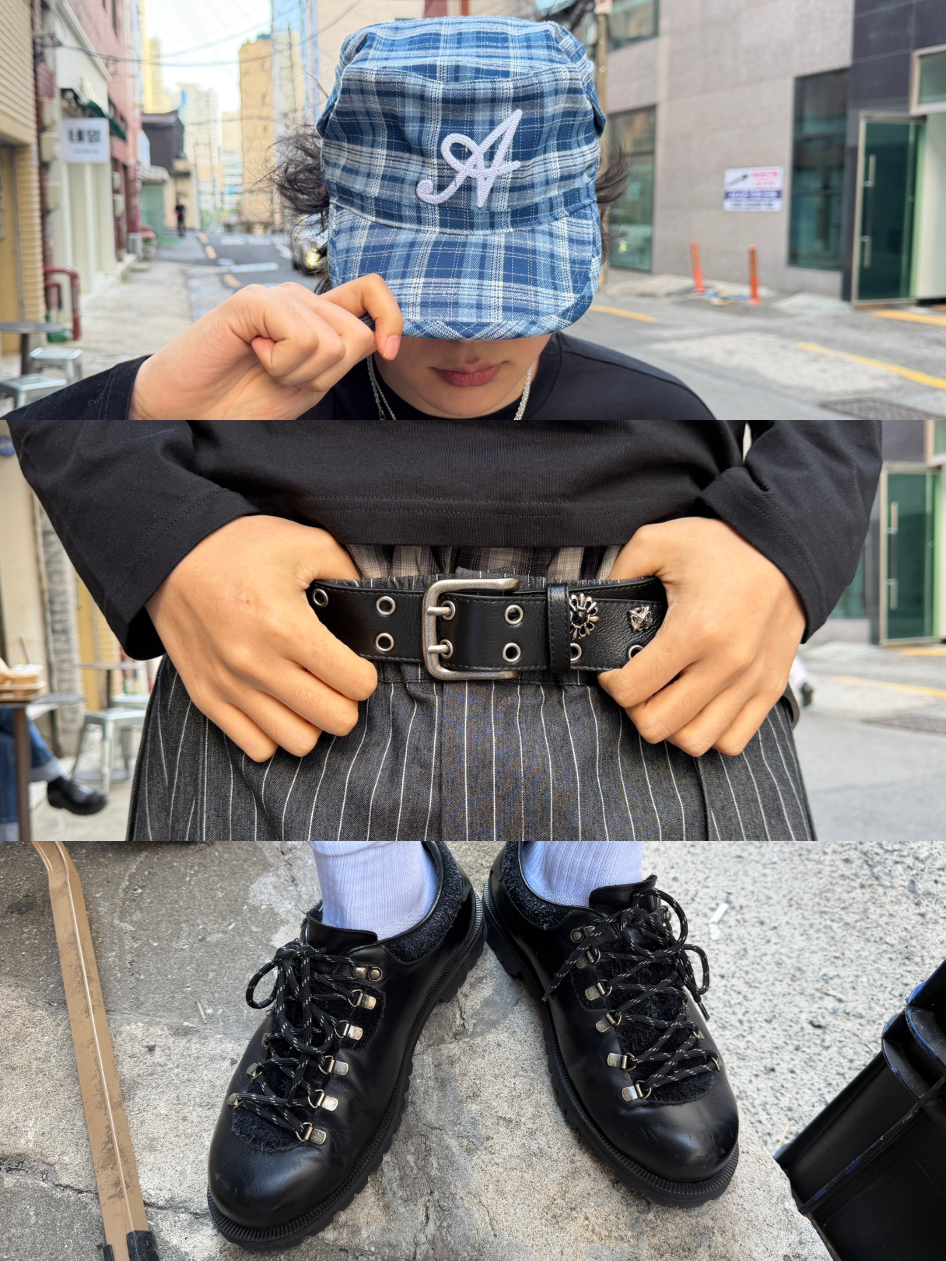 Supreme Duffle Bag Black - 24SS, Romantic Move Oat Mountain Oil Black 착용 스타일 - 4